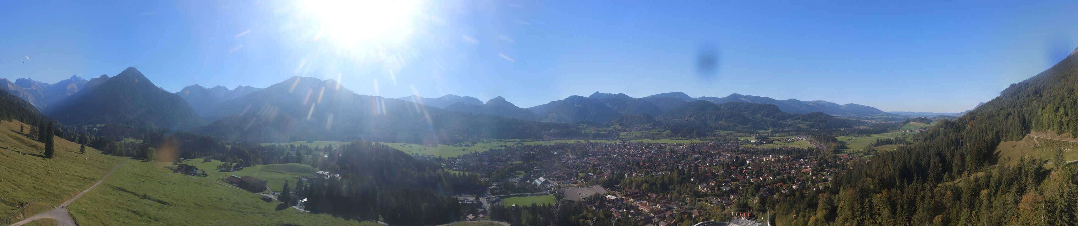 Archiv Foto Webcam Skisprungarena Oberstdorf