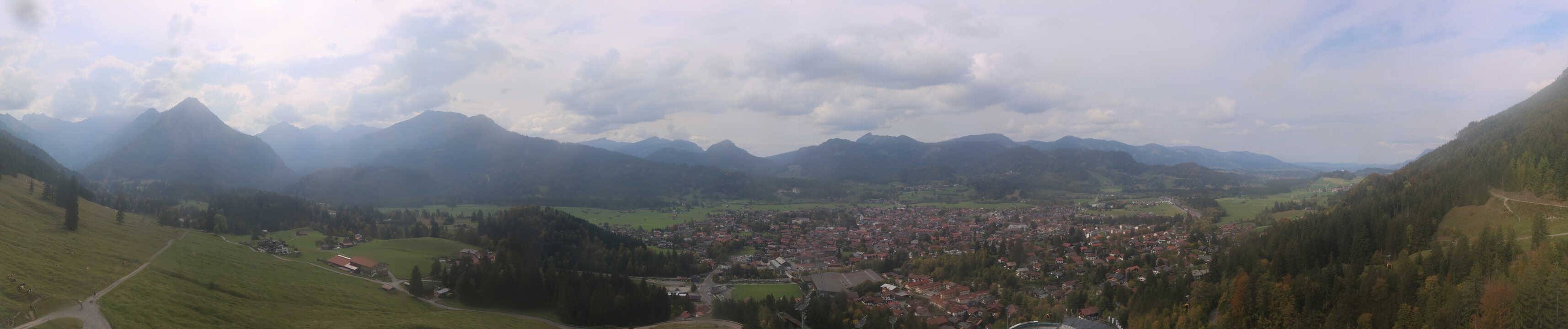 Archiv Foto Webcam Skisprungarena Oberstdorf