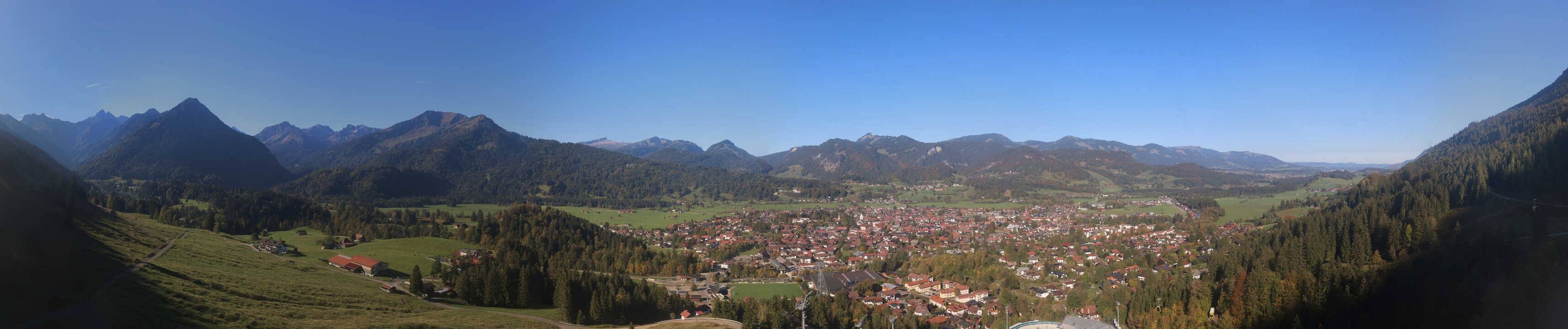 Archiv Foto Webcam Skisprungarena Oberstdorf