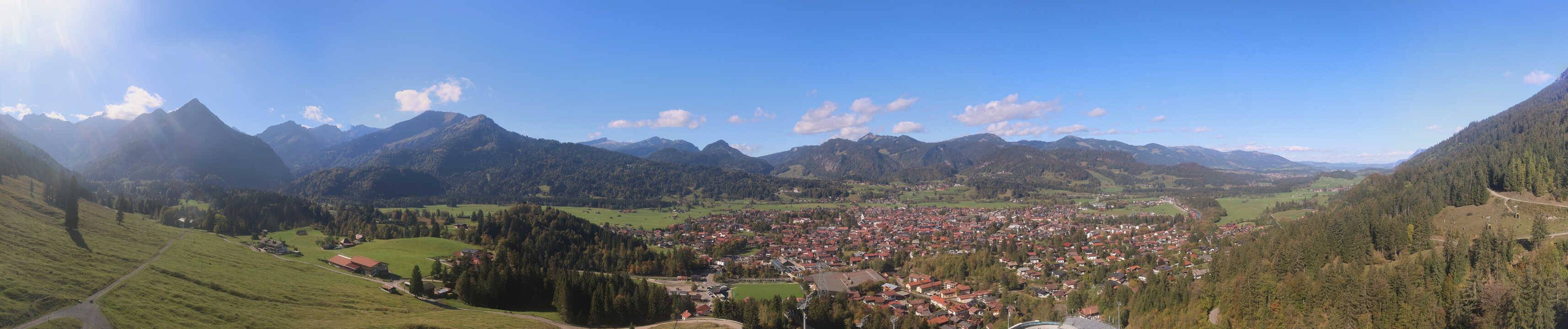 Archived image Webcam Oberstdorf: Ski Jumping Area
