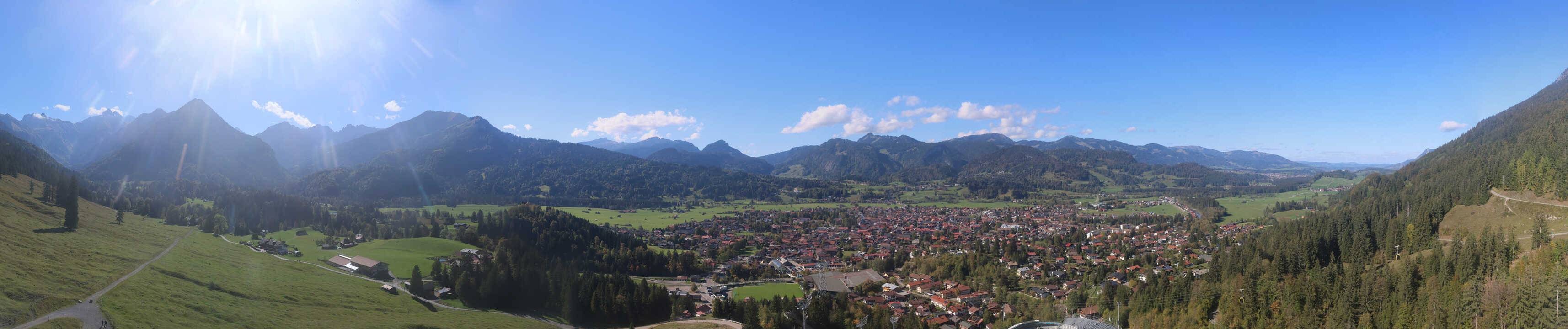 Archived image Webcam Oberstdorf: Ski Jumping Area