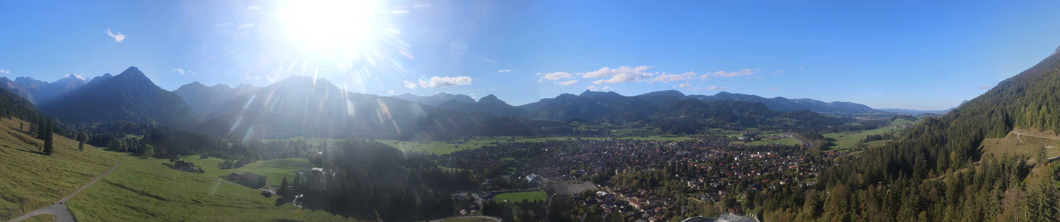 Archived image Webcam Oberstdorf: Ski Jumping Area