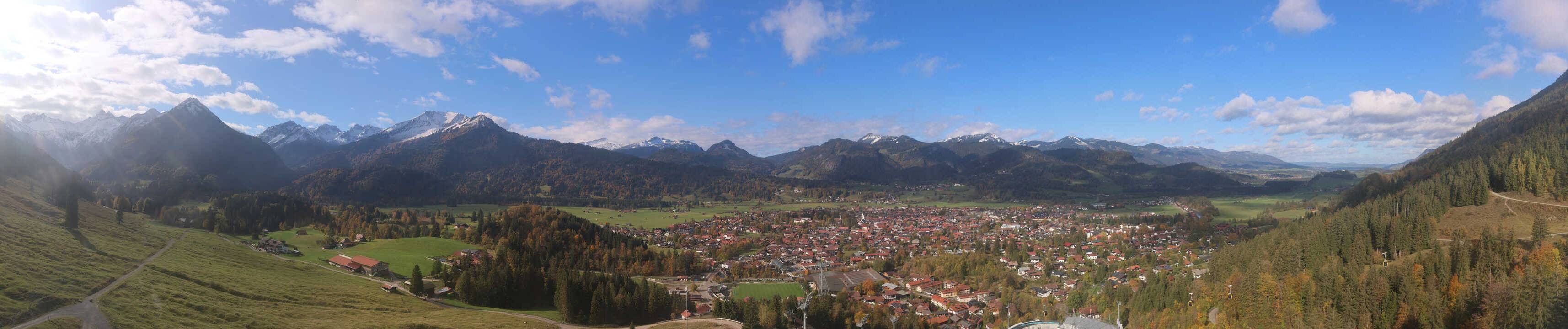 Archiv Foto Webcam Skisprungarena Oberstdorf