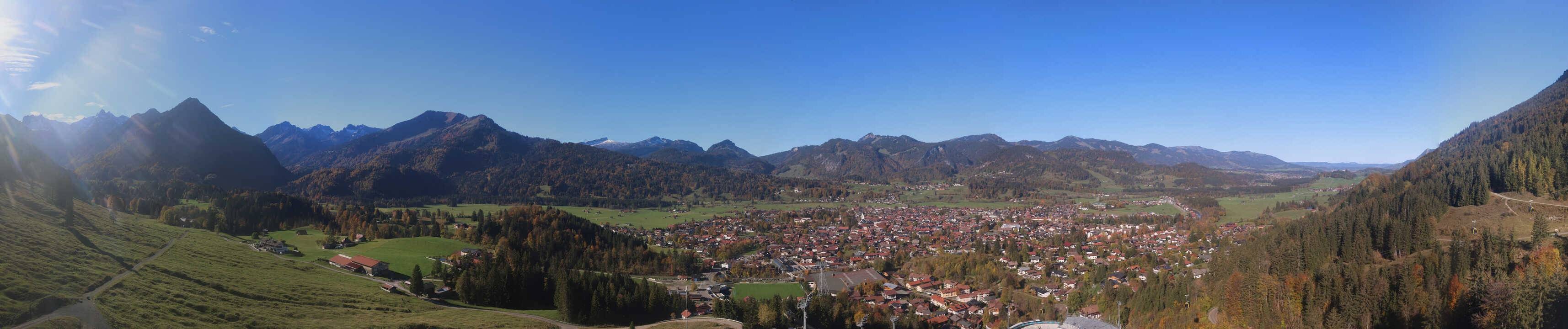 Archiv Foto Webcam Skisprungarena Oberstdorf