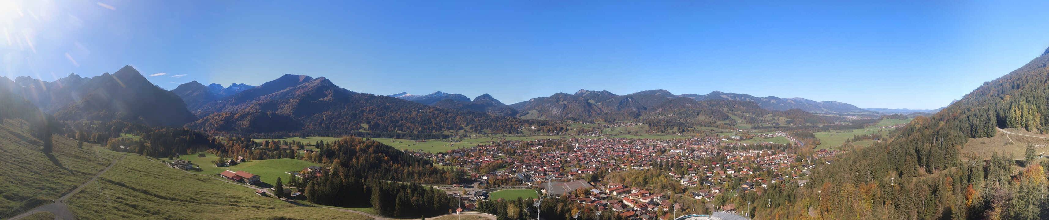Archiv Foto Webcam Skisprungarena Oberstdorf
