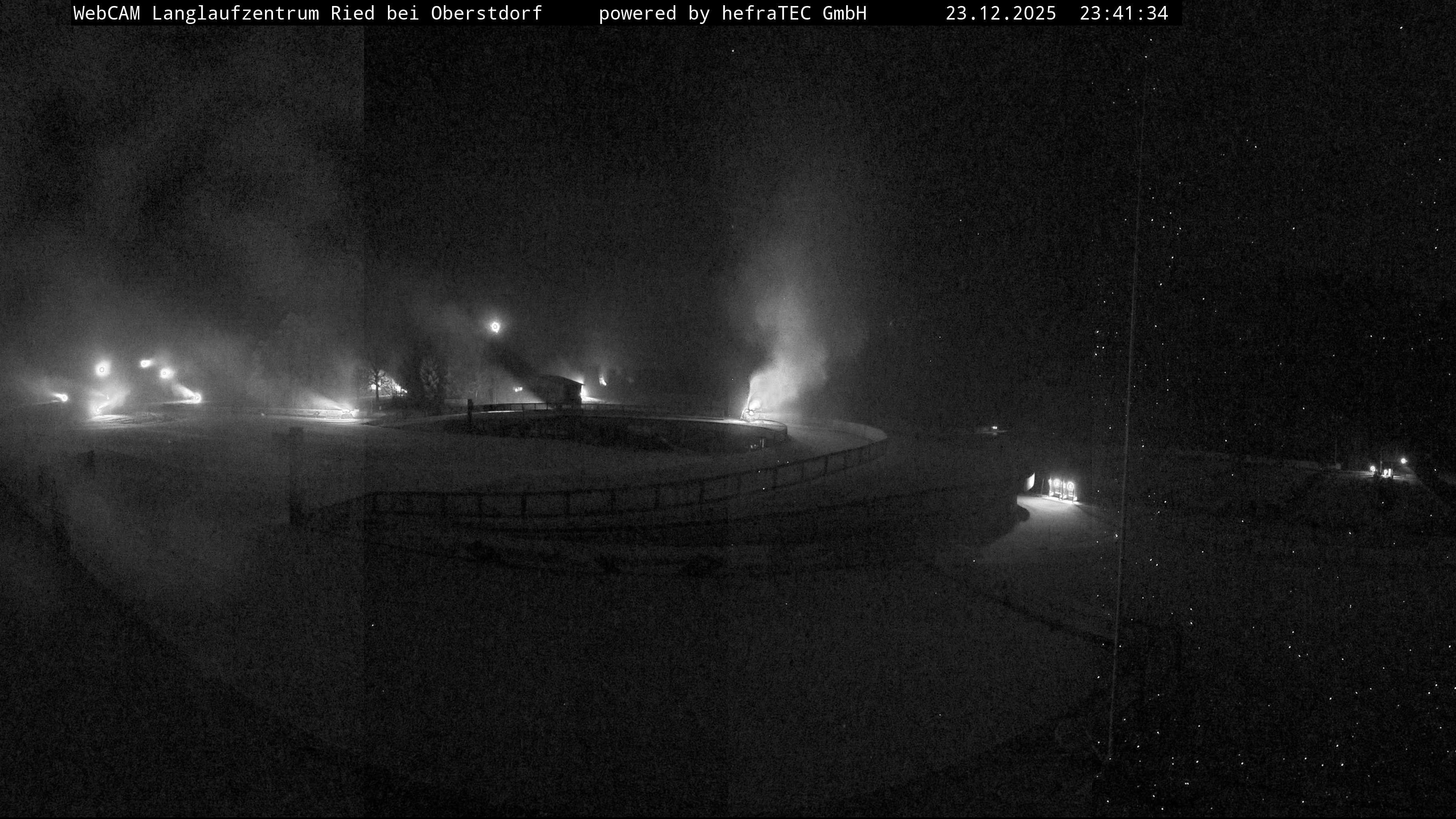 Archiv Foto Webcam Oberstdorf: Blick ins Langlaufstadion