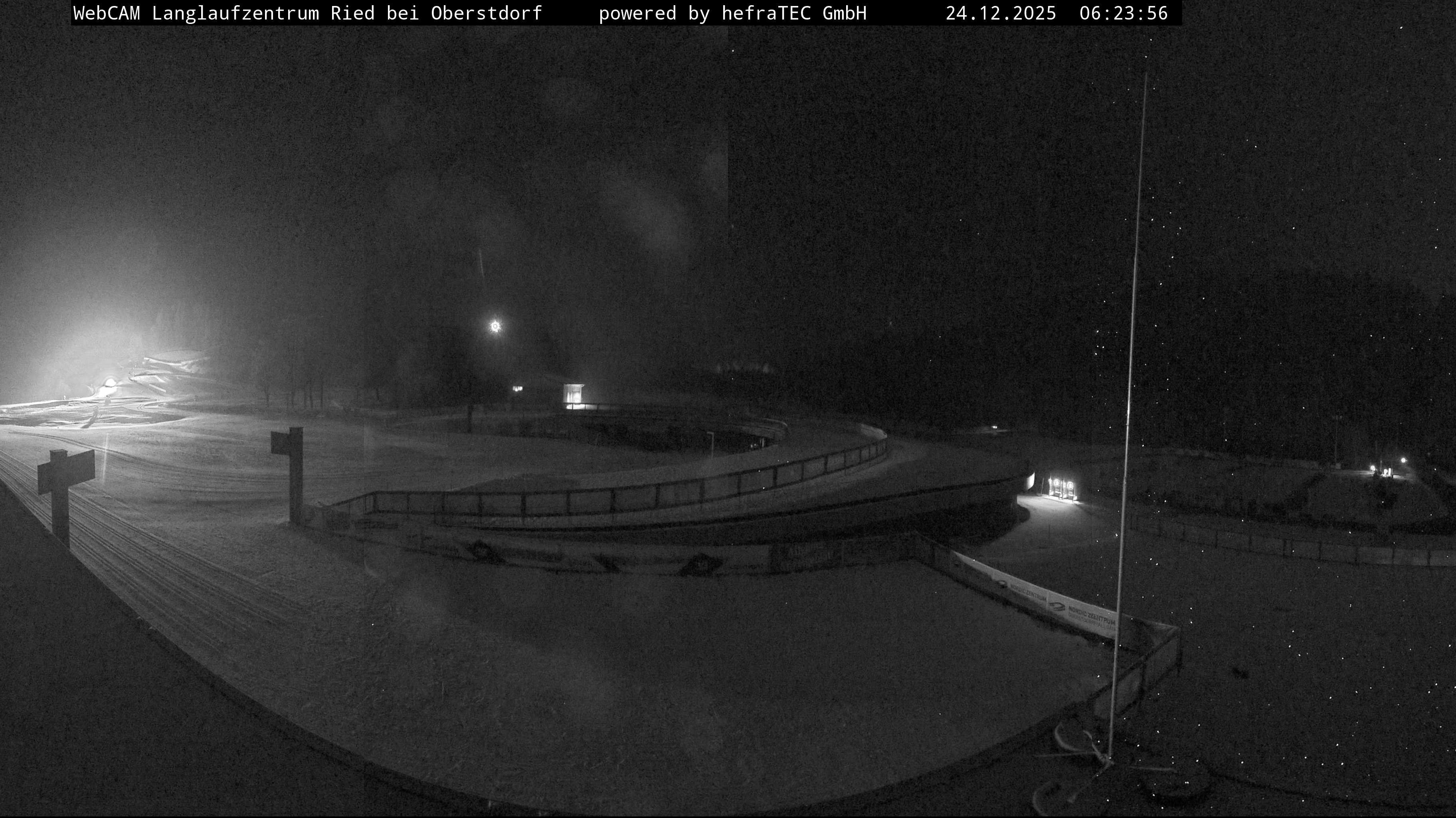 Archiv Foto Webcam Oberstdorf: Blick ins Langlaufstadion