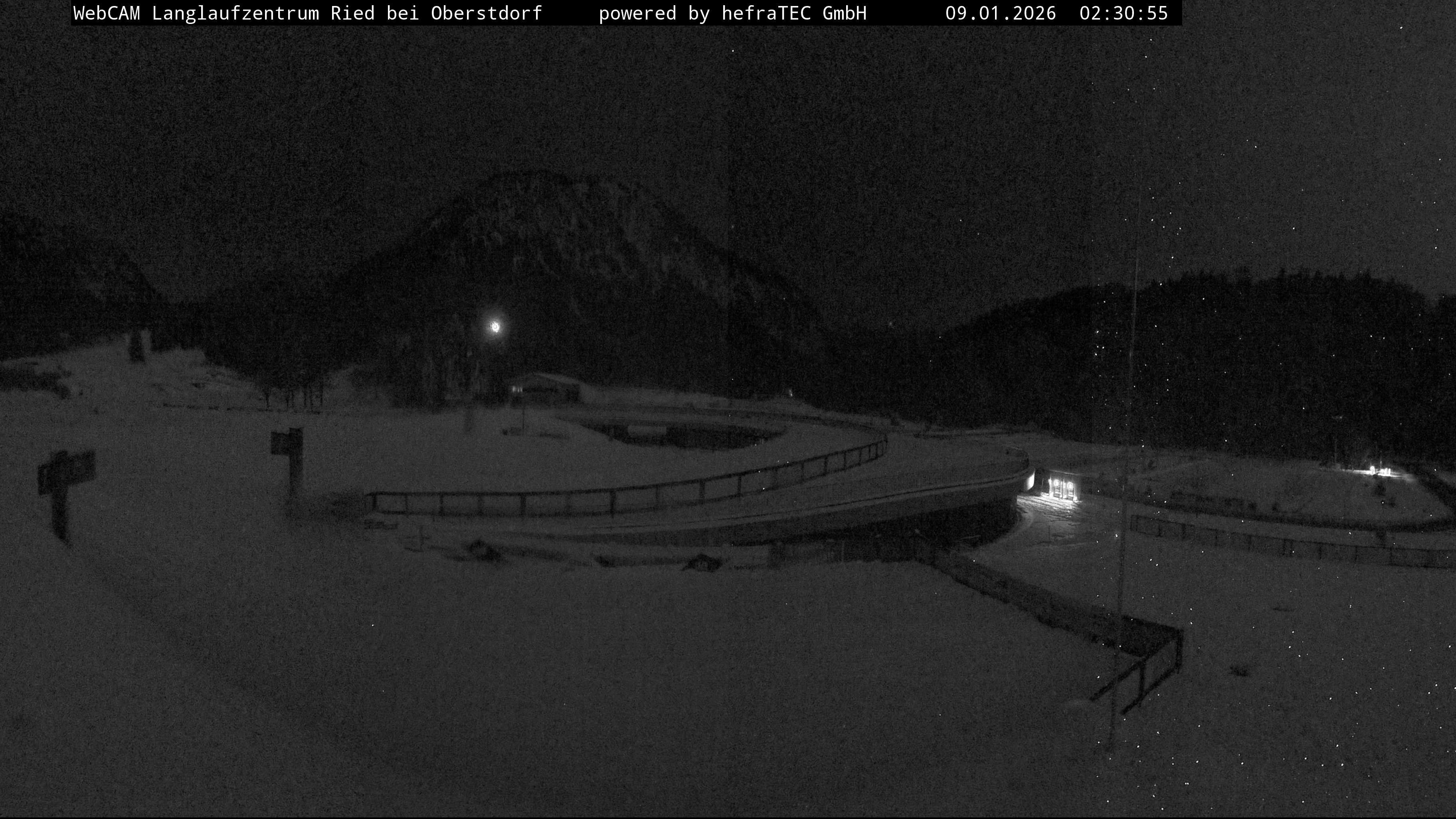Archiv Foto Webcam Oberstdorf: Blick ins Langlaufstadion