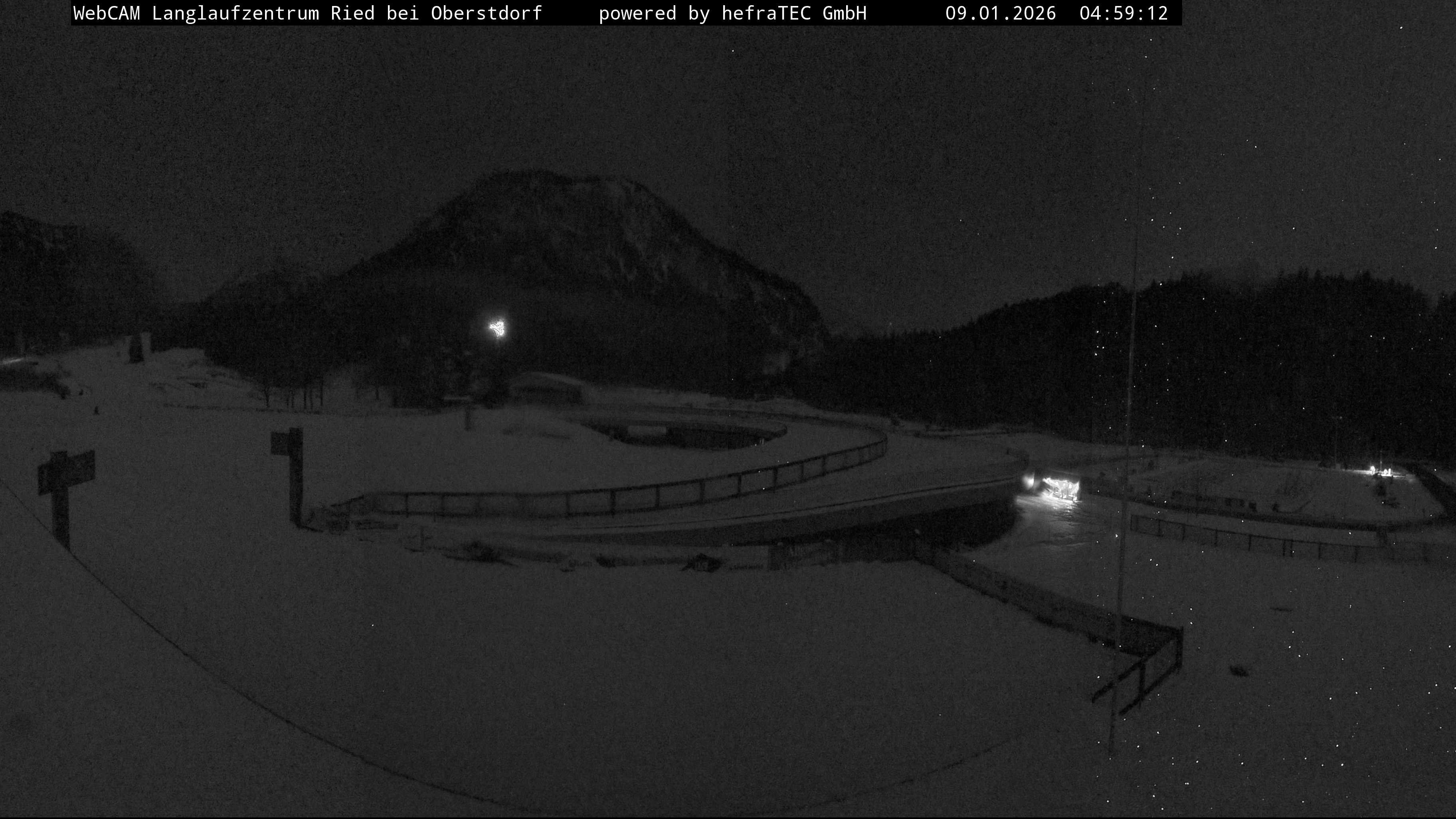 Archiv Foto Webcam Oberstdorf: Blick ins Langlaufstadion