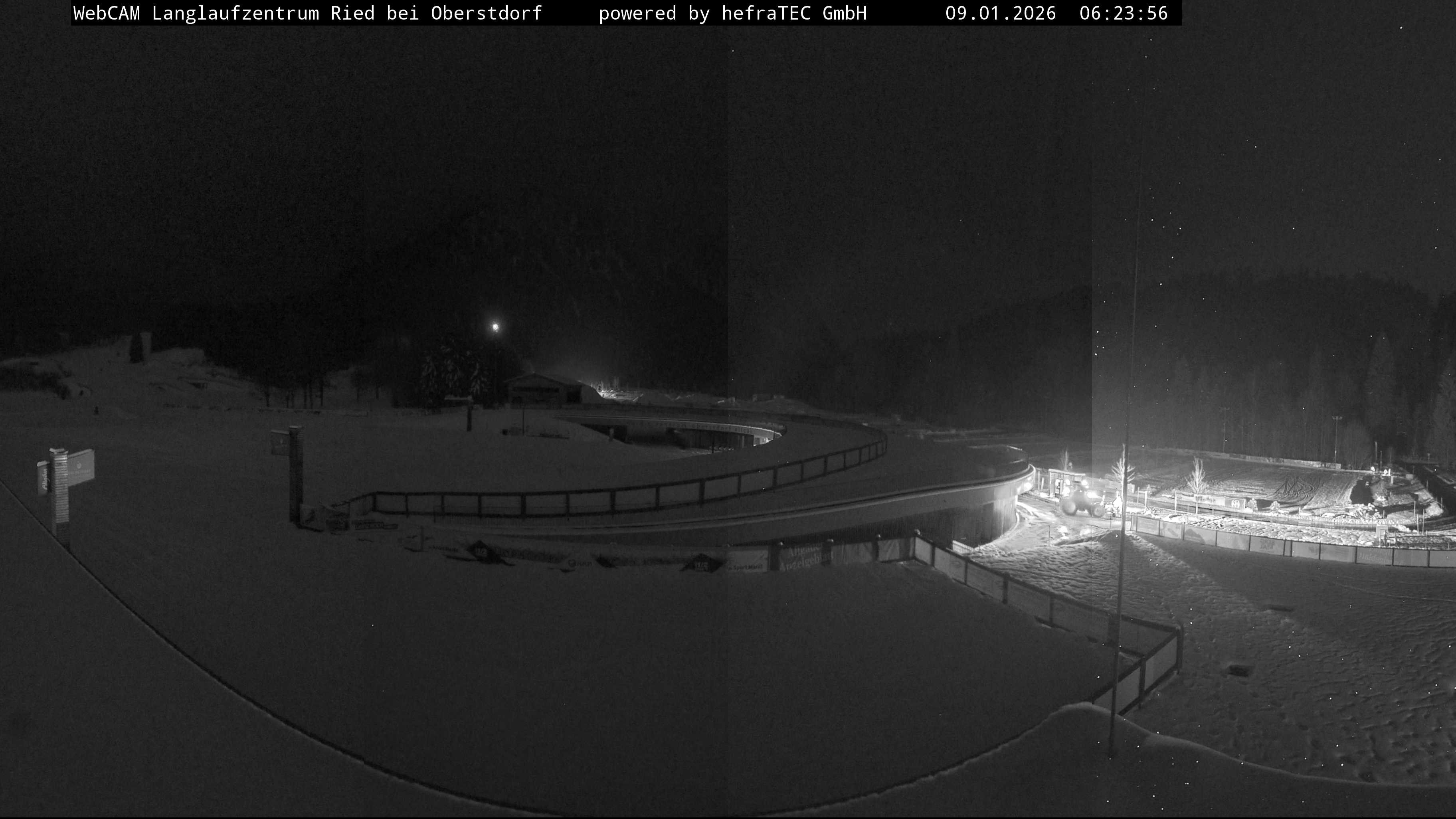 Archiv Foto Webcam Oberstdorf: Blick ins Langlaufstadion