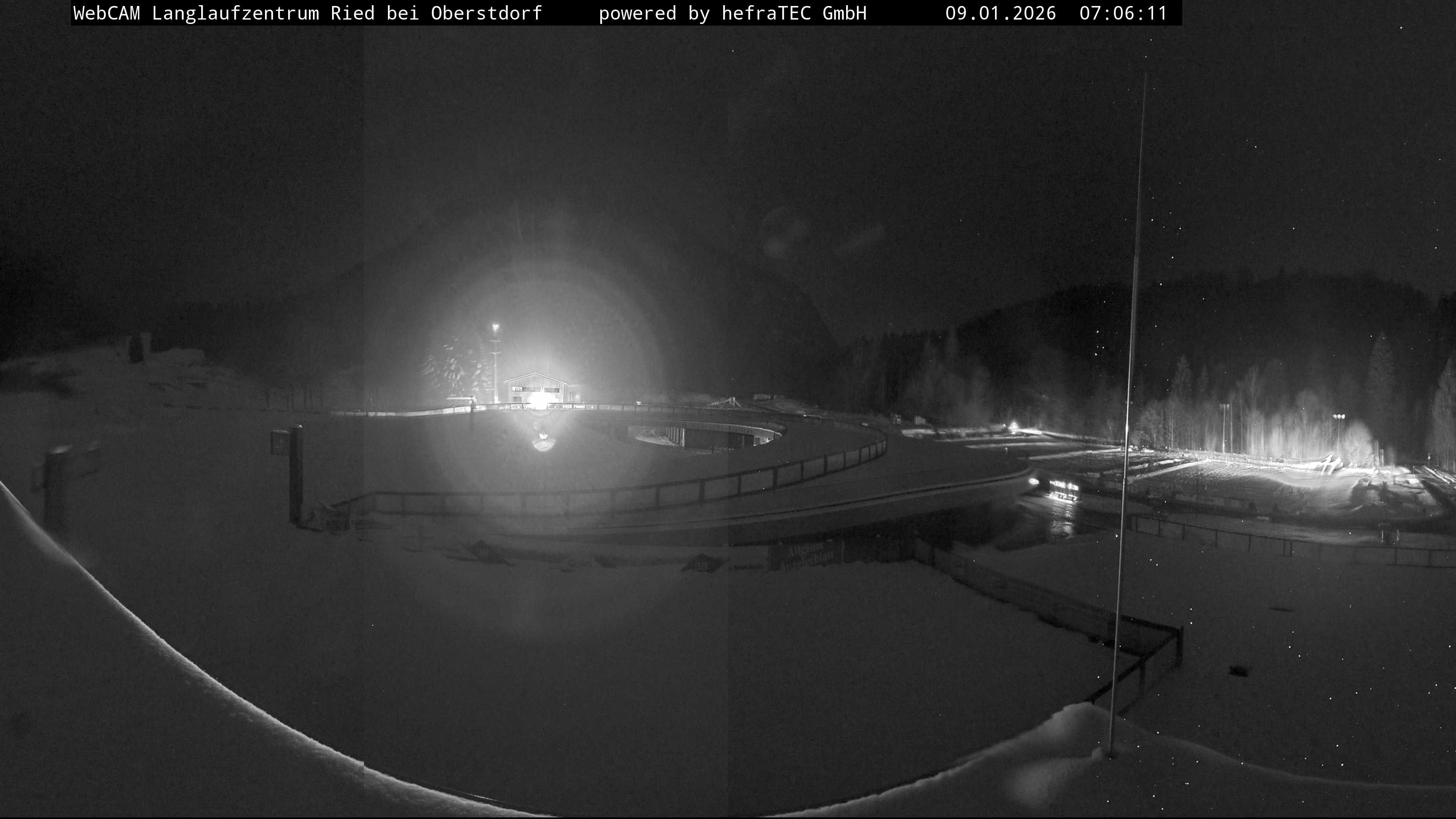 Archiv Foto Webcam Oberstdorf: Blick ins Langlaufstadion