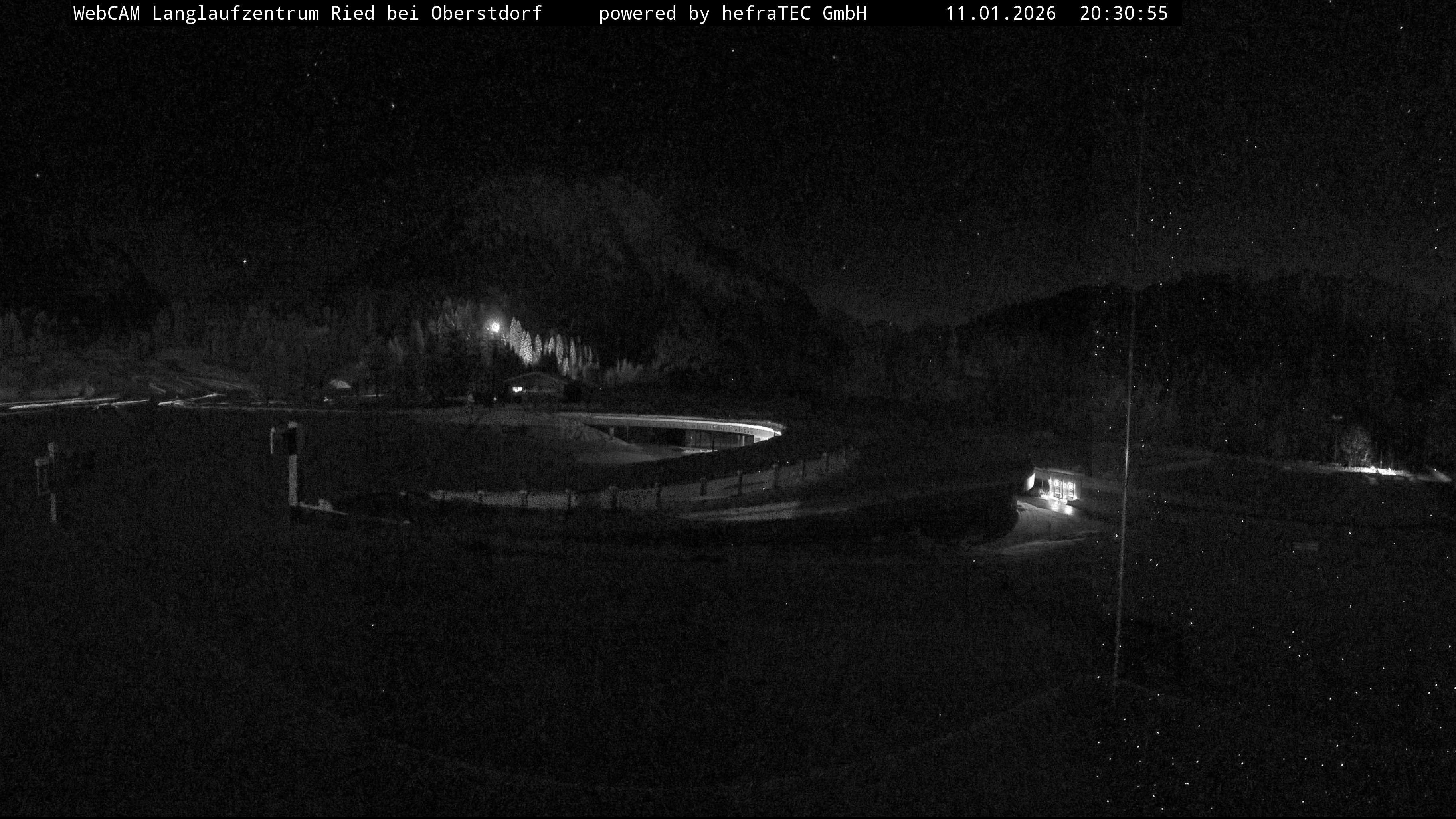 Archiv Foto Webcam Oberstdorf: Blick ins Langlaufstadion