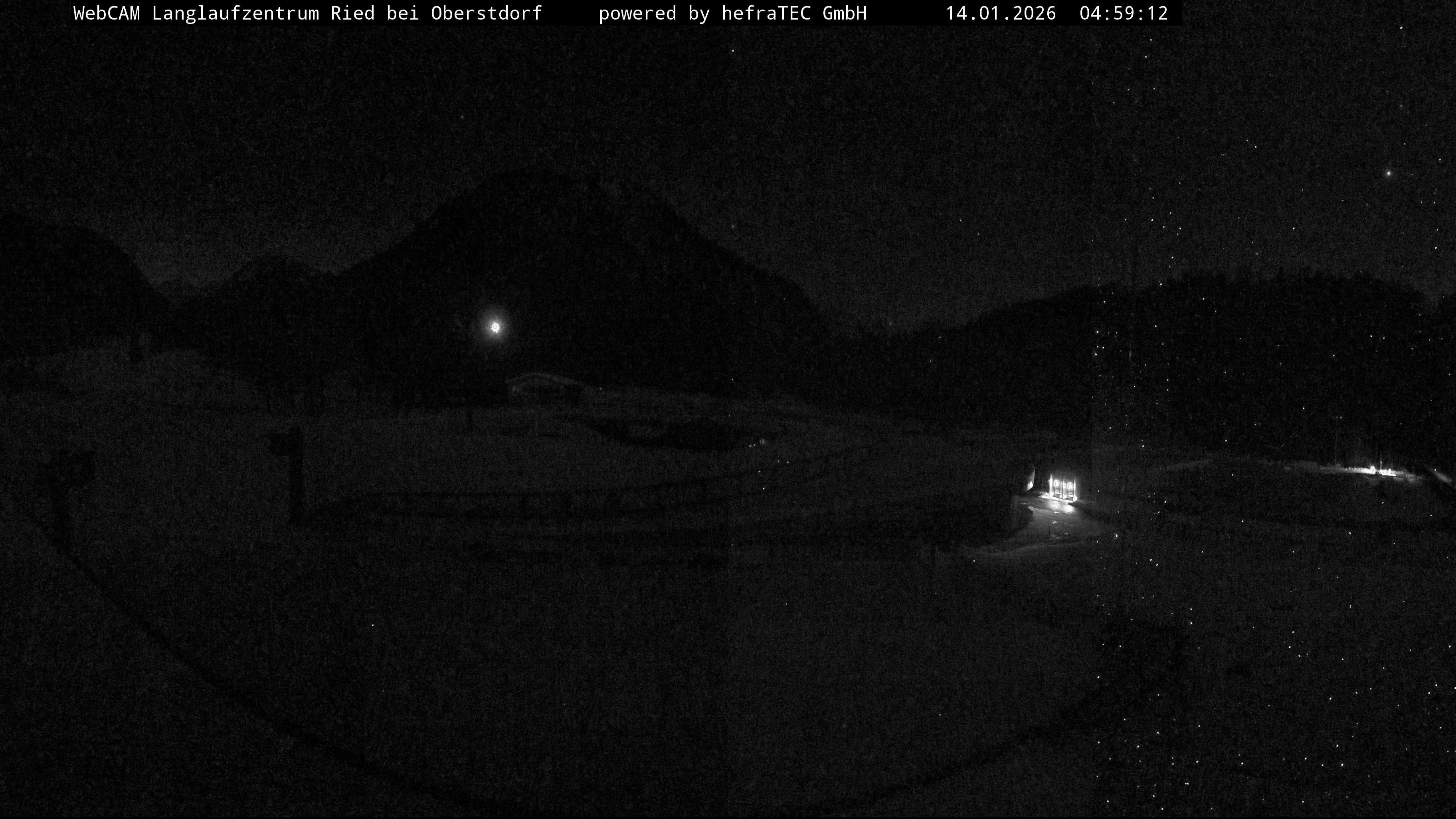 Archiv Foto Webcam Oberstdorf: Blick ins Langlaufstadion