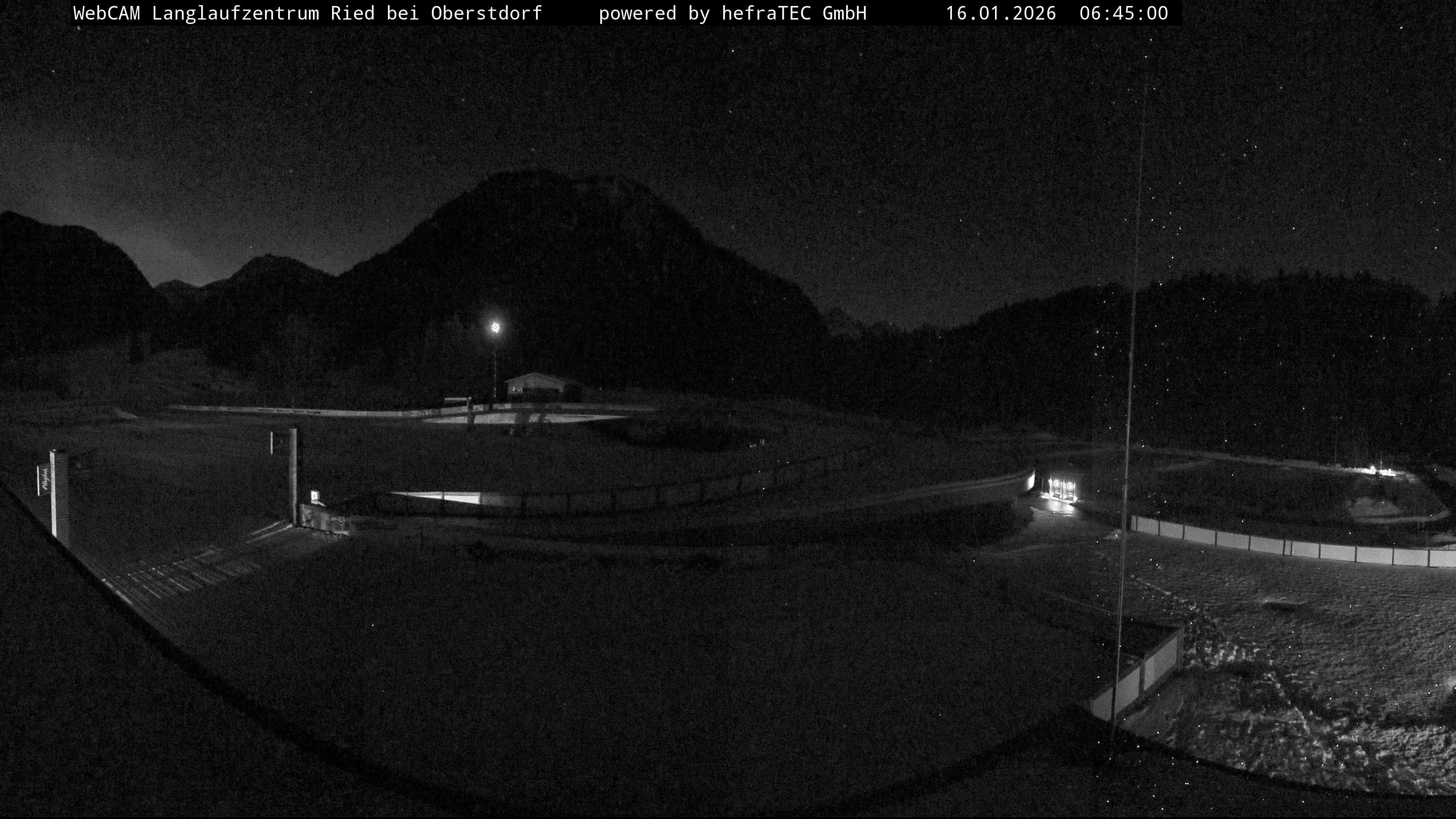 Archiv Foto Webcam Oberstdorf: Blick ins Langlaufstadion