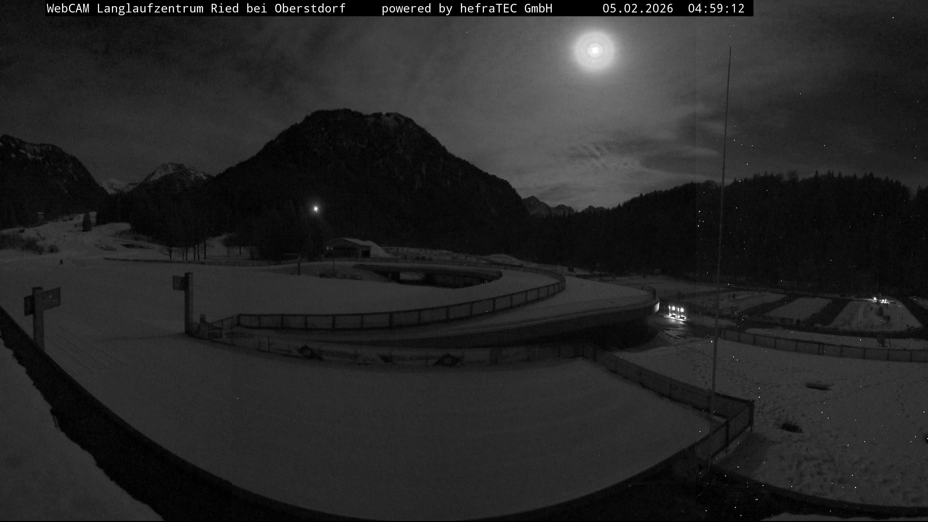 Archived image Webcam Cross Country Stadium, Oberstdorf