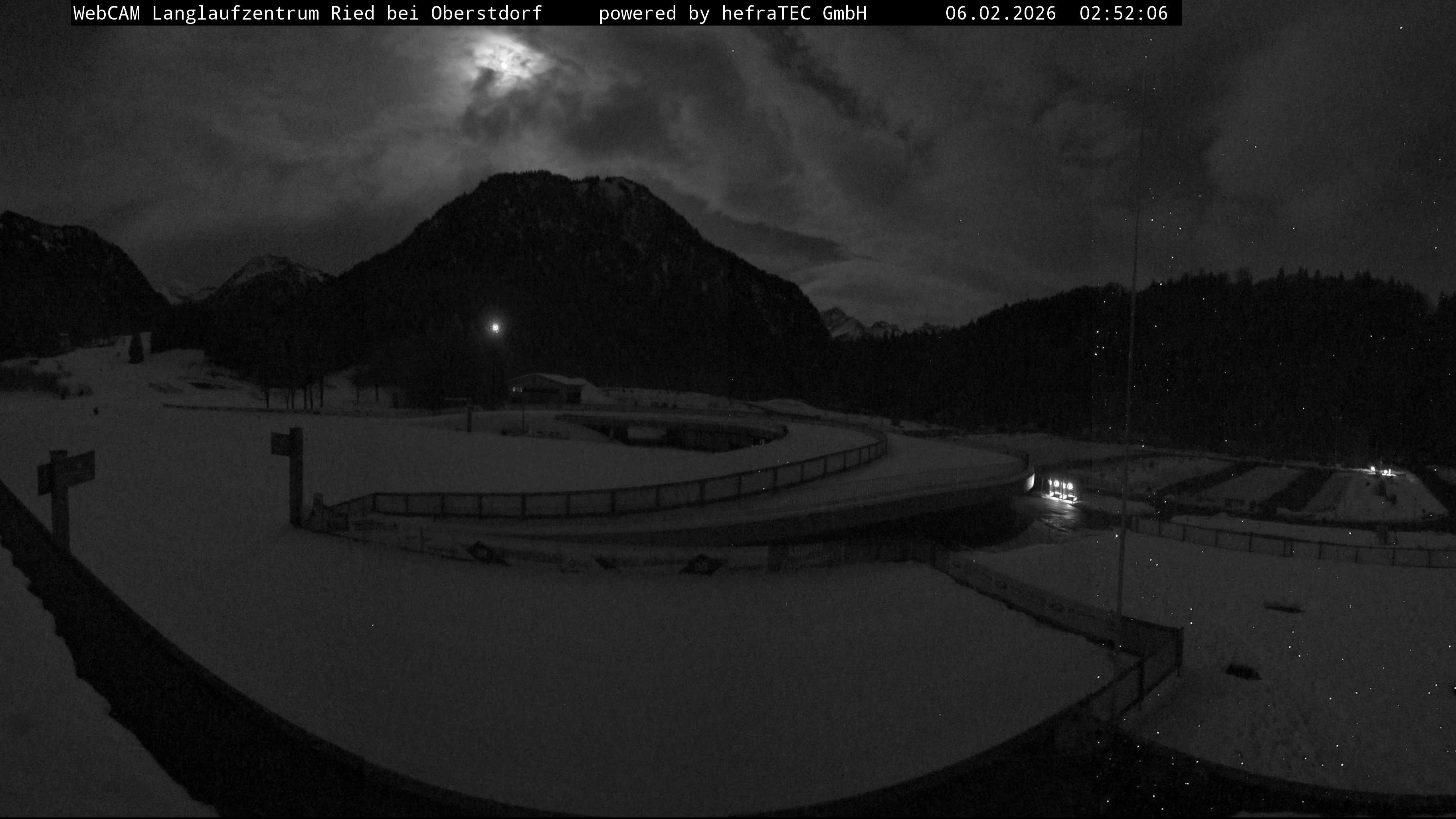 Archiv Foto Webcam Oberstdorf: Blick ins Langlaufstadion