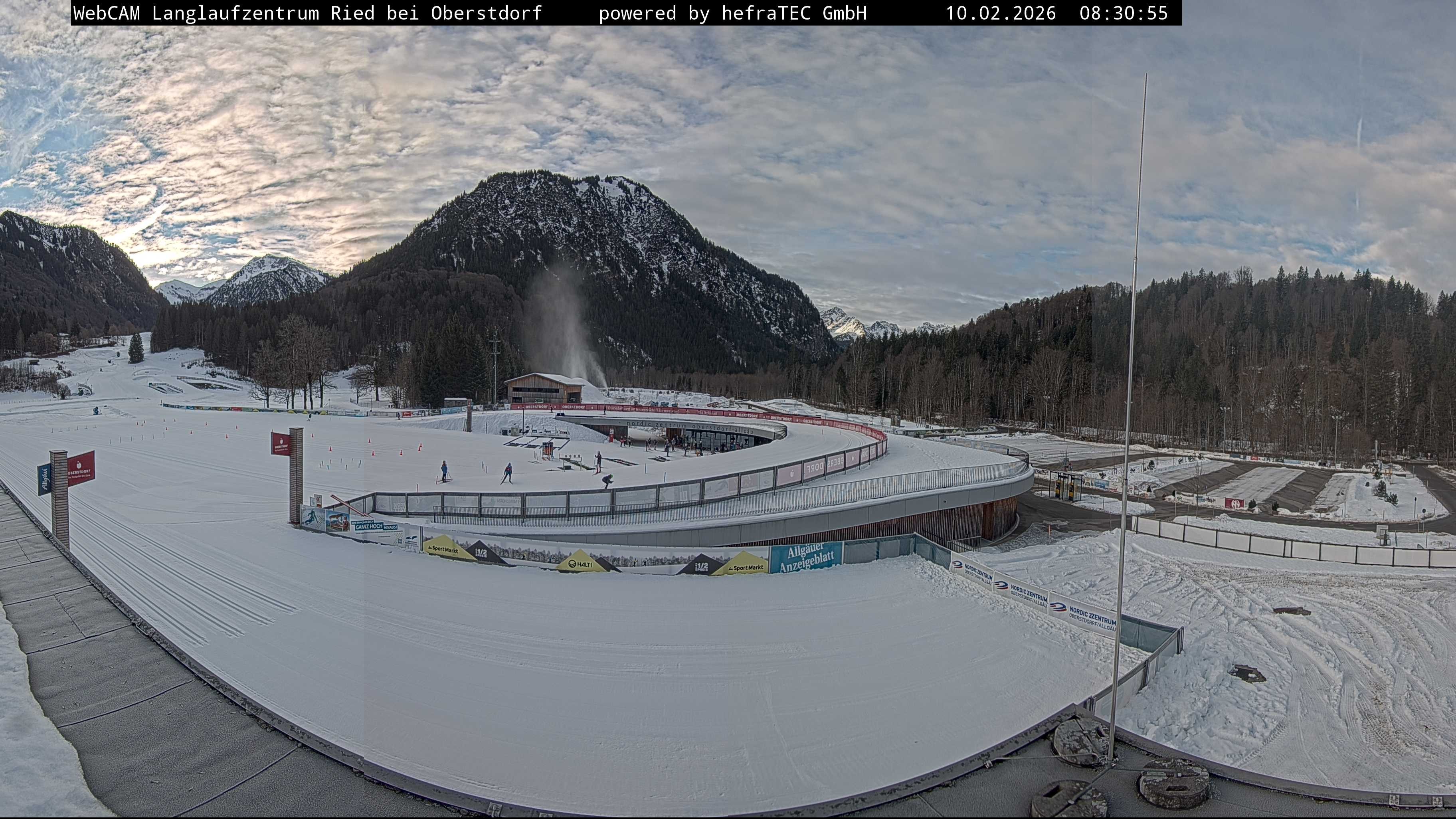 Archived image Webcam Cross Country Stadium, Oberstdorf
