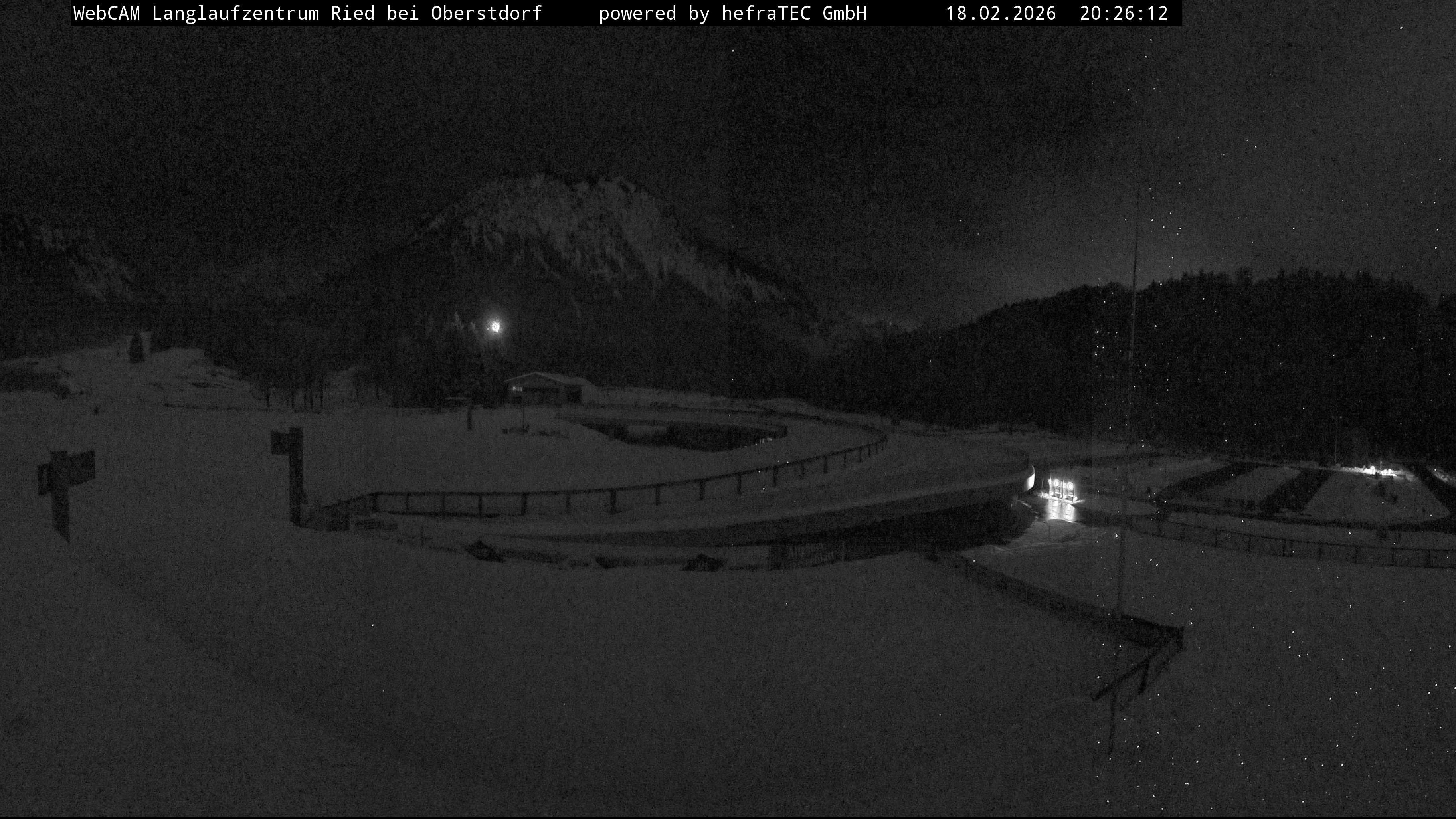 Archiv Foto Webcam Oberstdorf: Blick ins Langlaufstadion