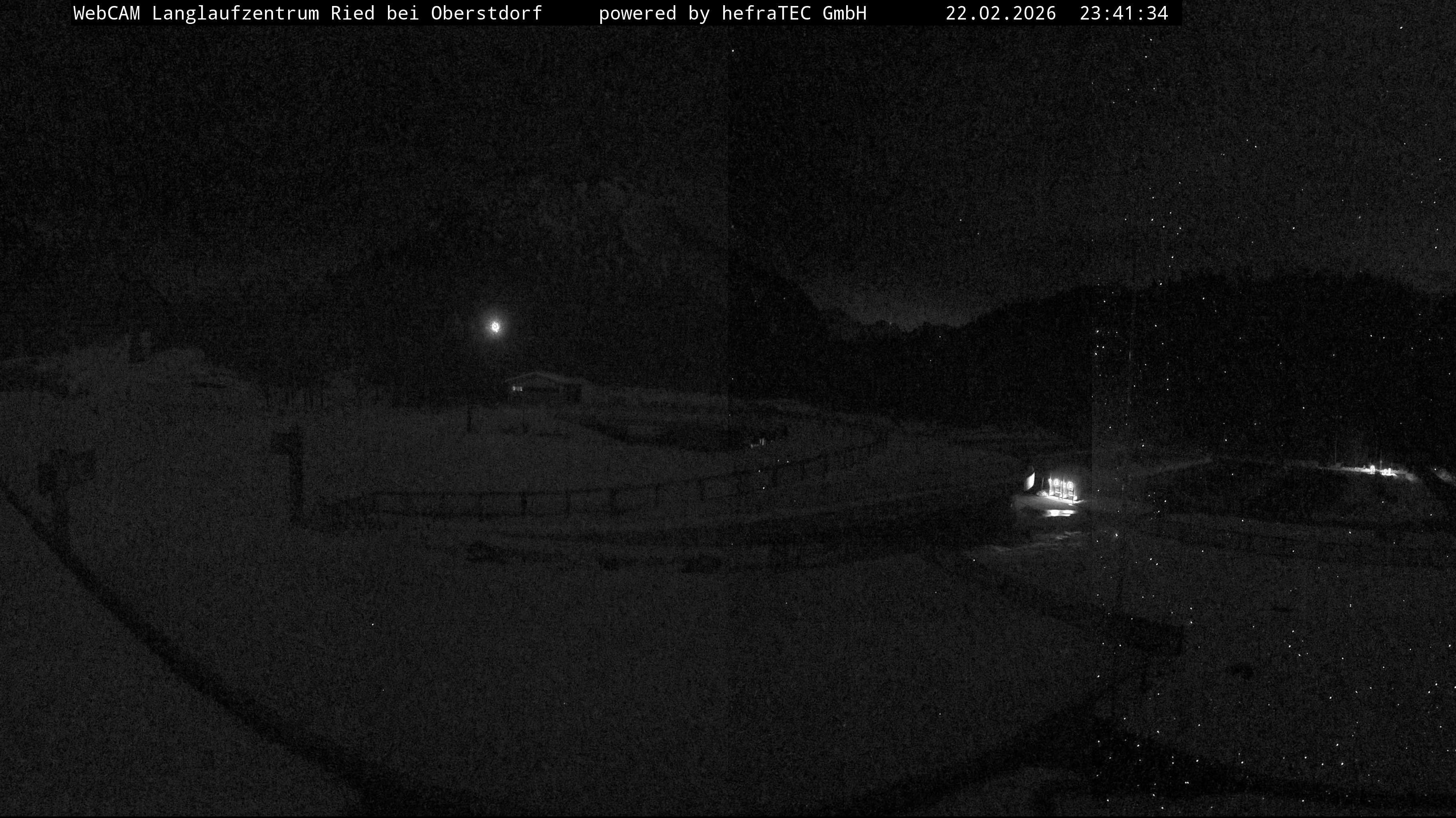 Archiv Foto Webcam Oberstdorf: Blick ins Langlaufstadion