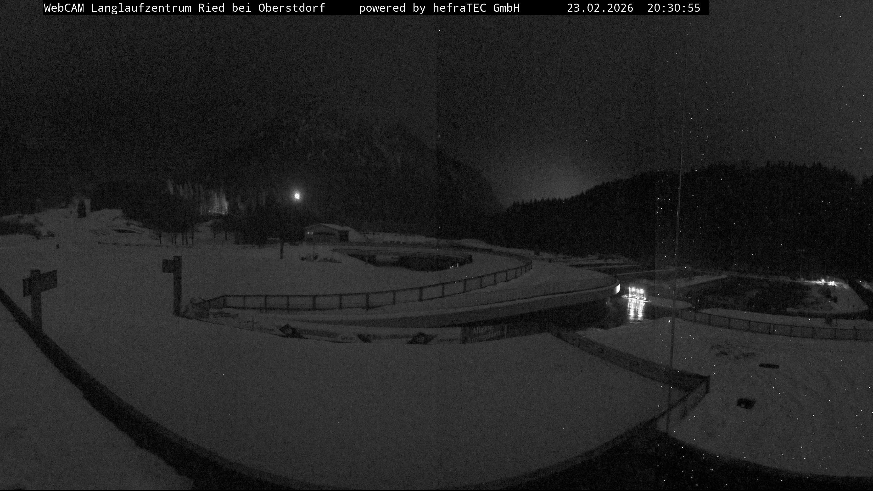 Archiv Foto Webcam Oberstdorf: Blick ins Langlaufstadion
