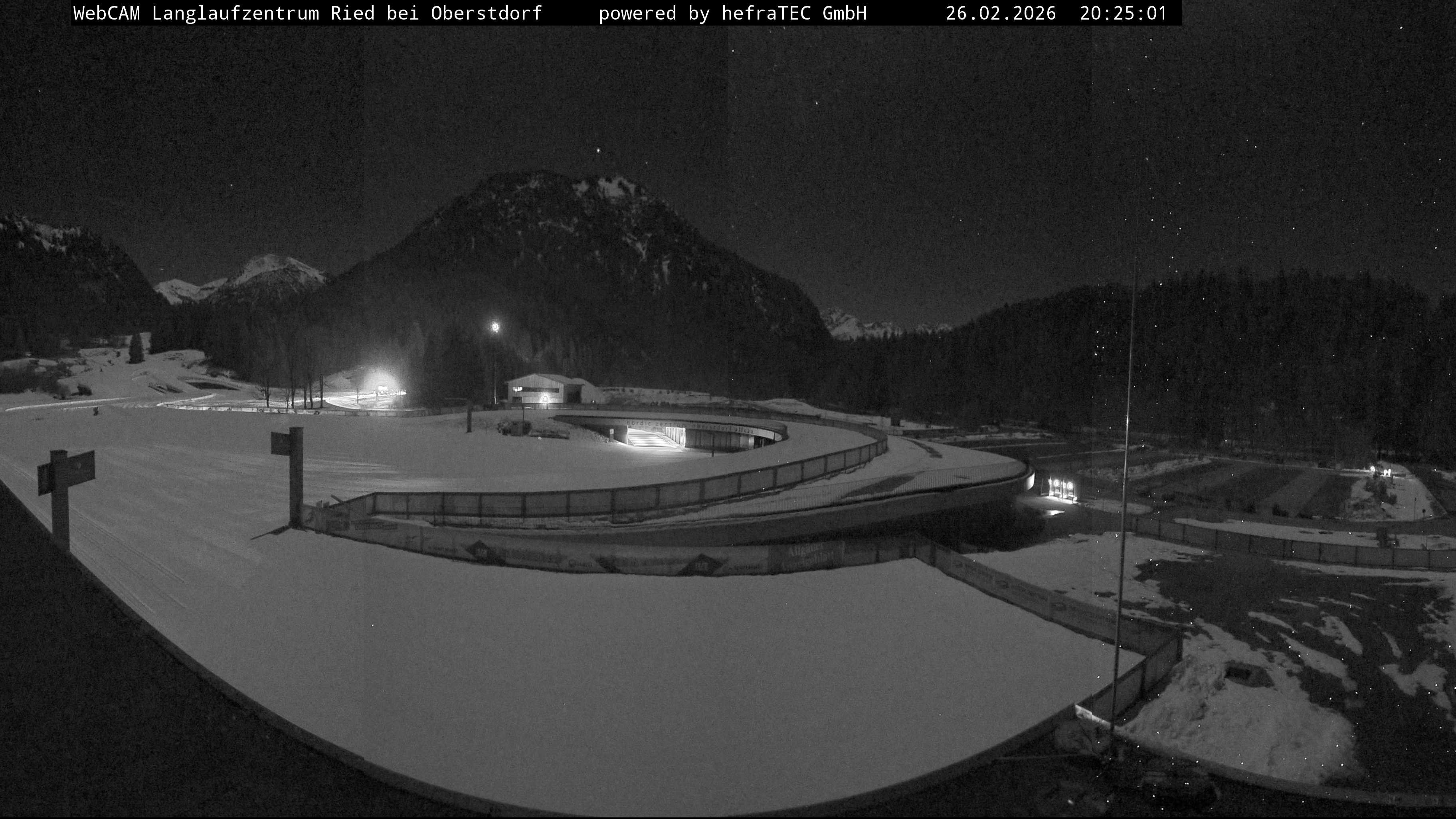 Archived image Webcam Cross Country Stadium, Oberstdorf