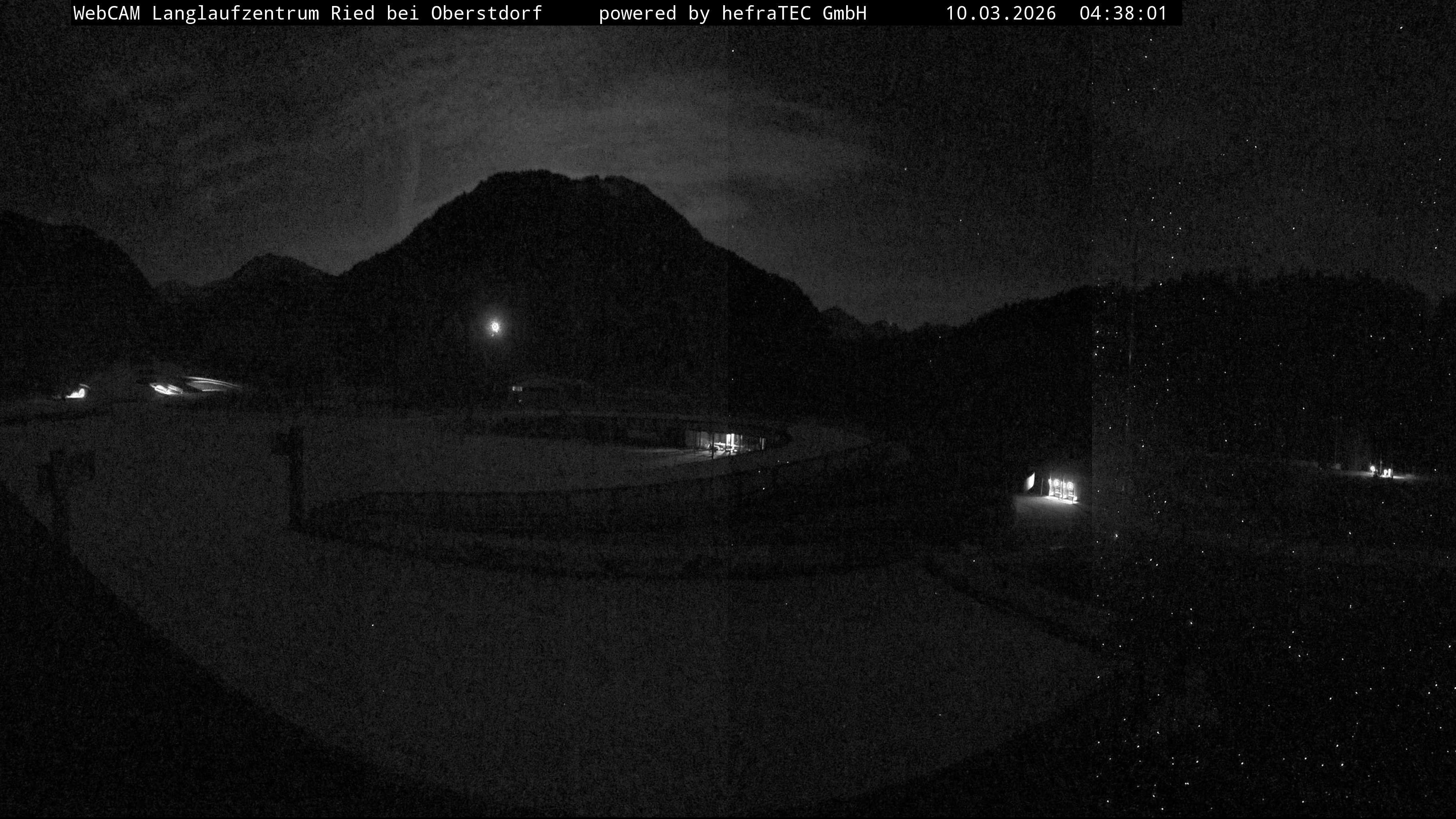 Archiv Foto Webcam Oberstdorf: Blick ins Langlaufstadion