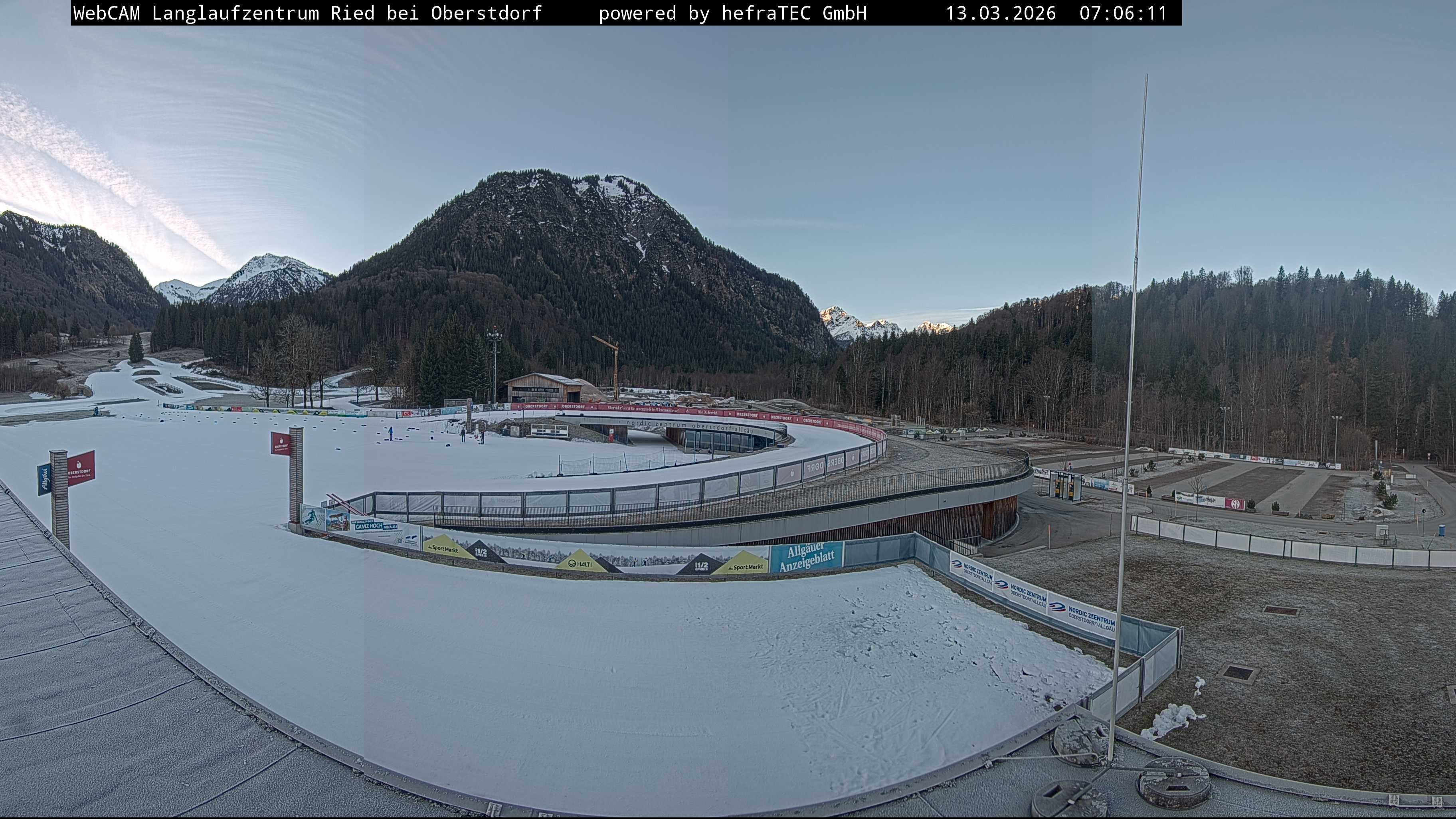 Archived image Webcam Cross Country Stadium, Oberstdorf