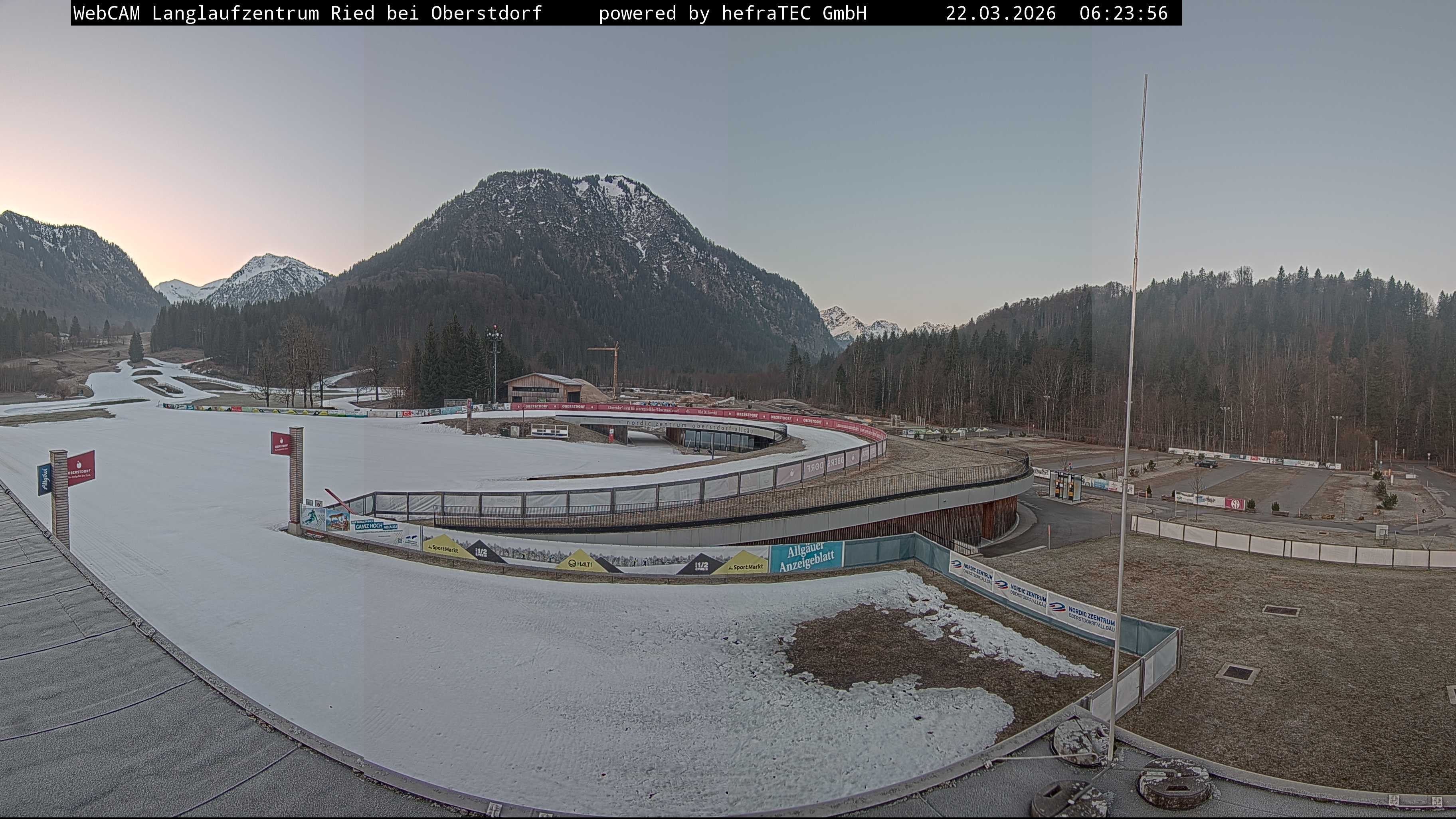 Archived image Webcam Cross Country Stadium, Oberstdorf