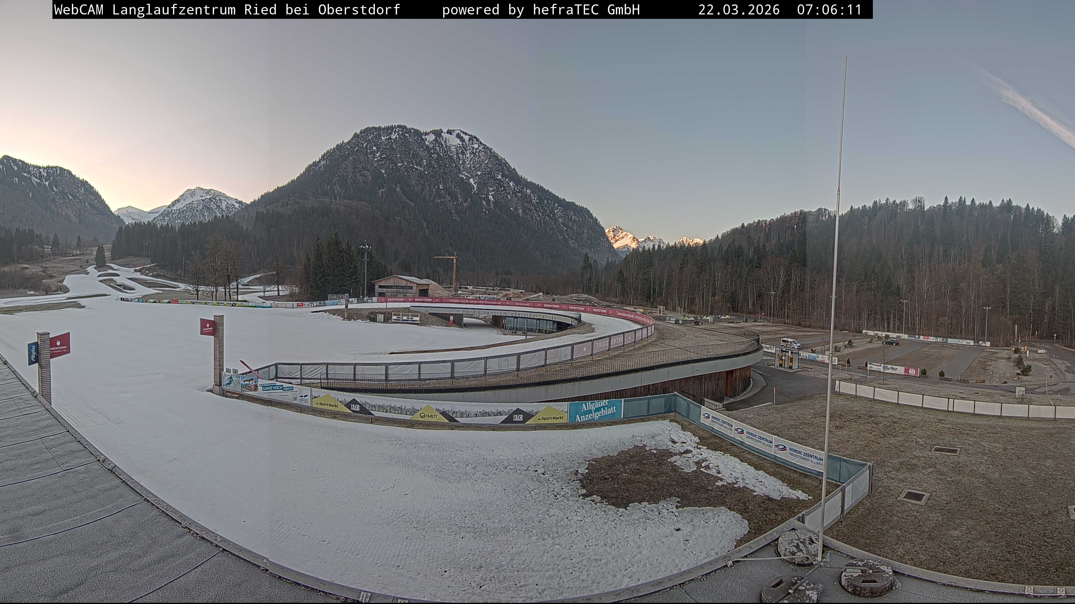 Archived image Webcam Cross Country Stadium, Oberstdorf