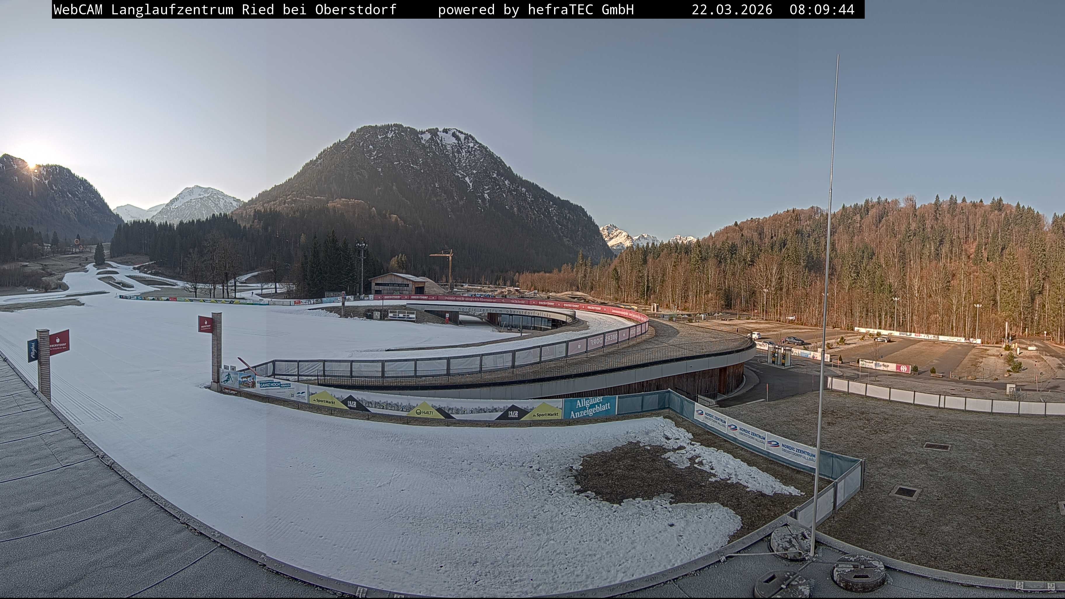 Archived image Webcam Cross Country Stadium, Oberstdorf