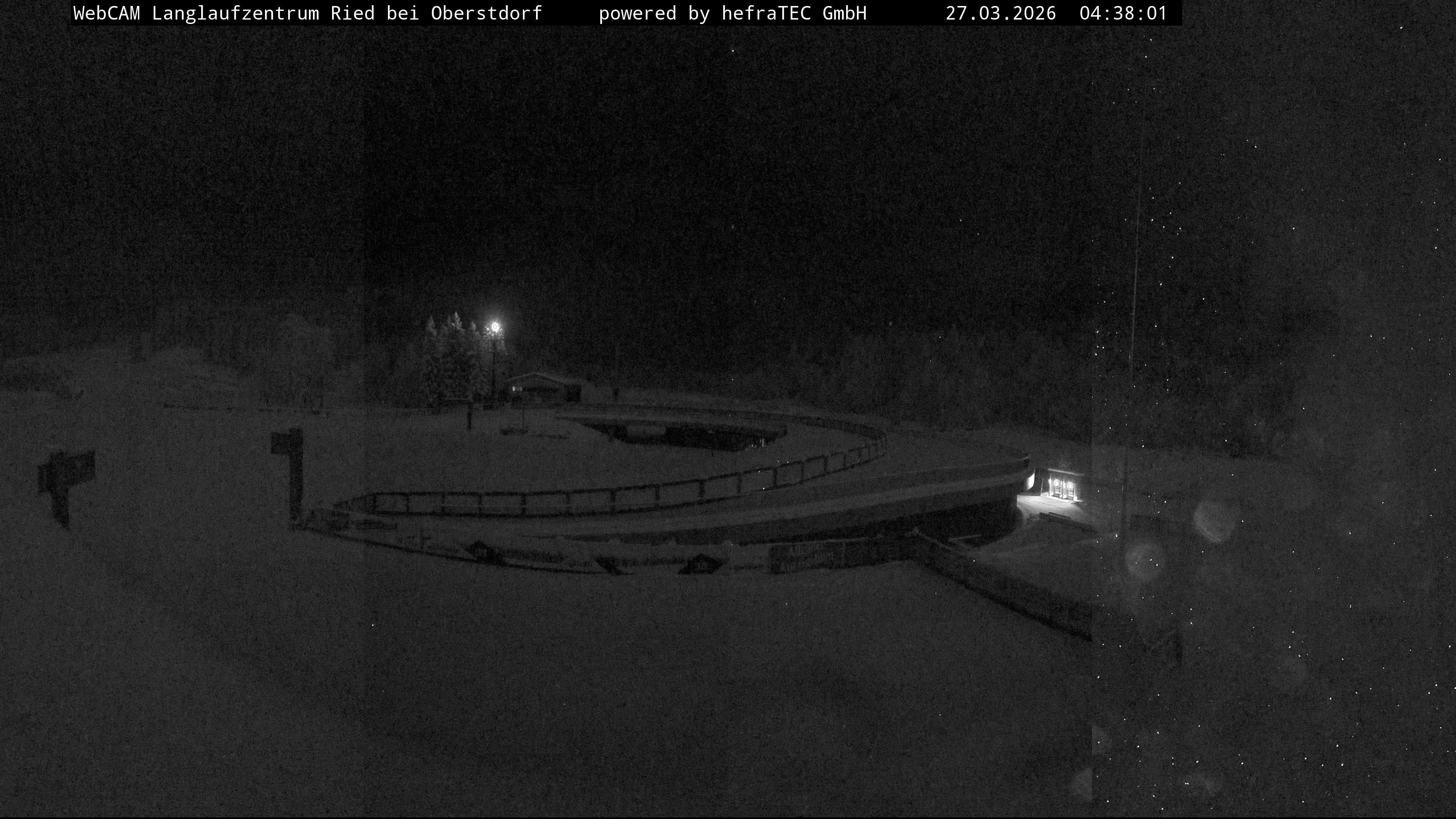 Archiv Foto Webcam Oberstdorf: Blick ins Langlaufstadion