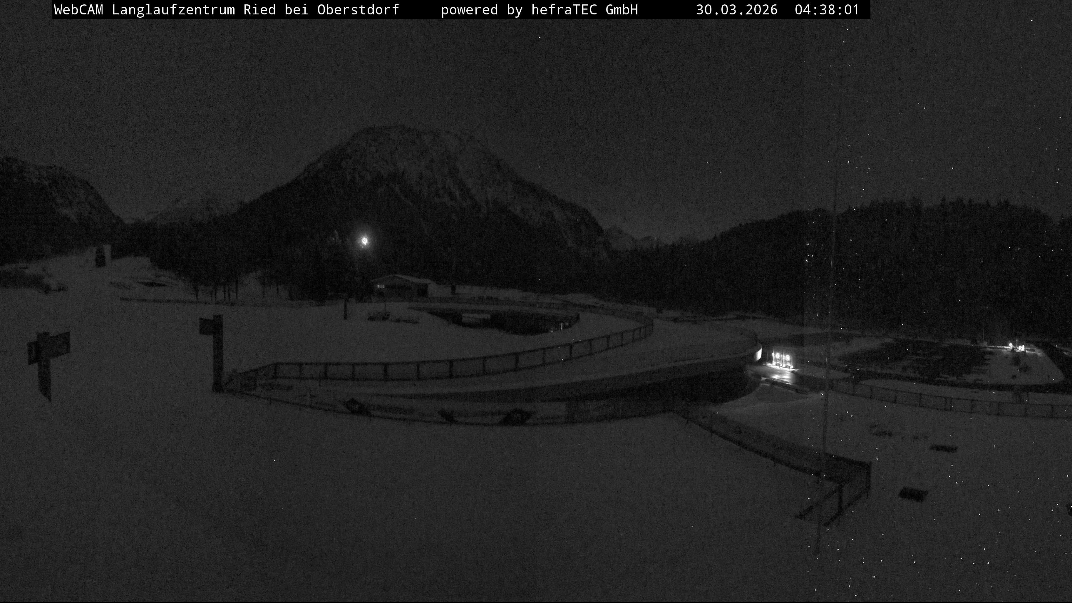Archiv Foto Webcam Oberstdorf: Blick ins Langlaufstadion