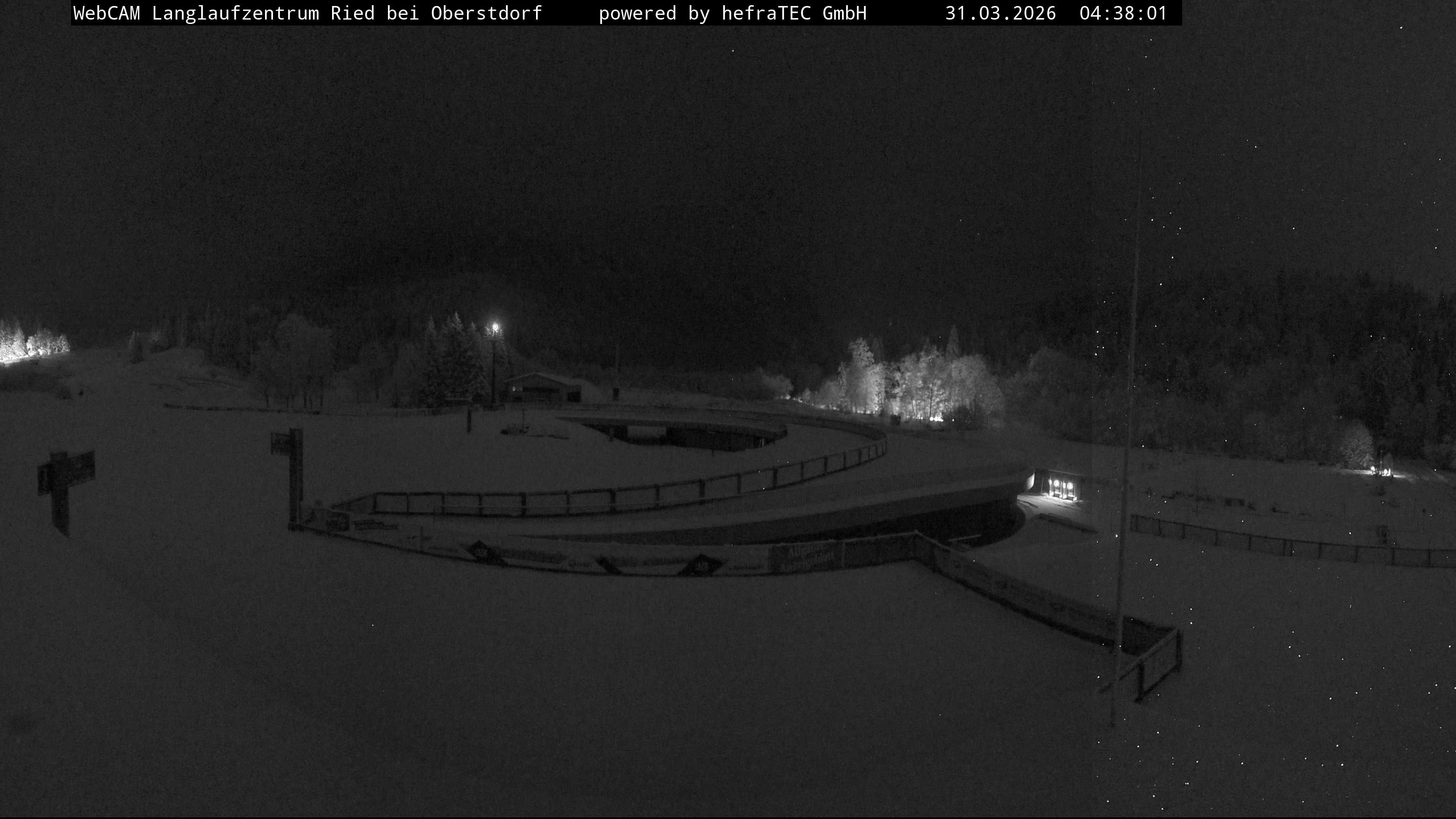 Archiv Foto Webcam Oberstdorf: Blick ins Langlaufstadion