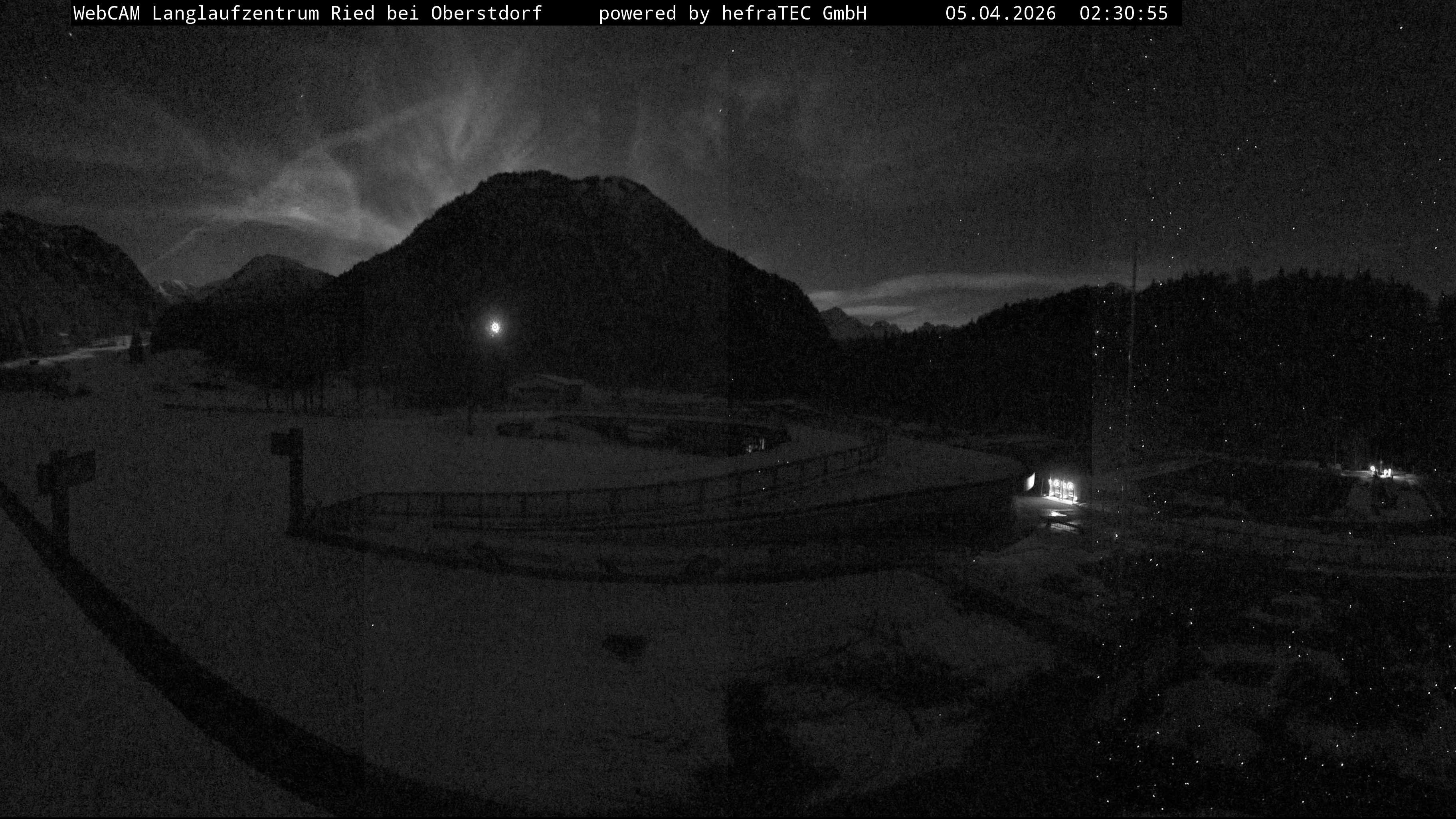 Archiv Foto Webcam Oberstdorf: Blick ins Langlaufstadion