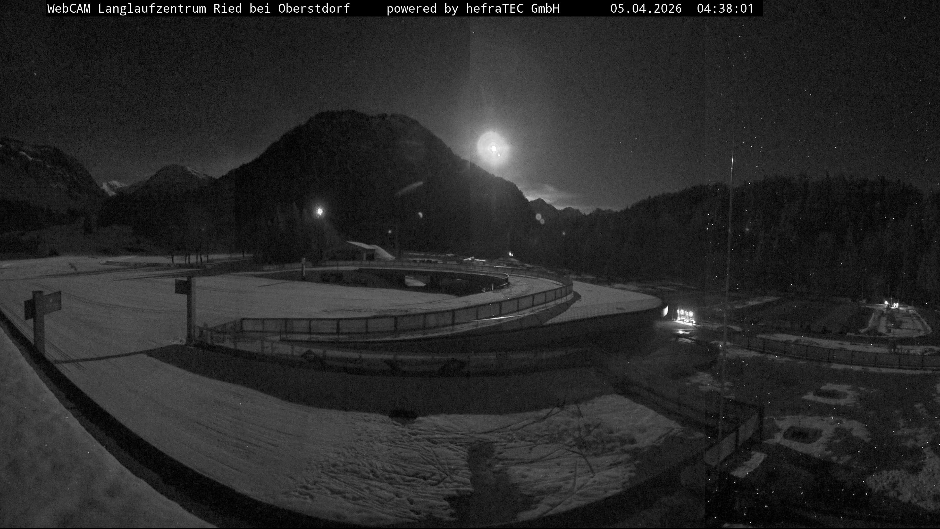 Archiv Foto Webcam Oberstdorf: Blick ins Langlaufstadion
