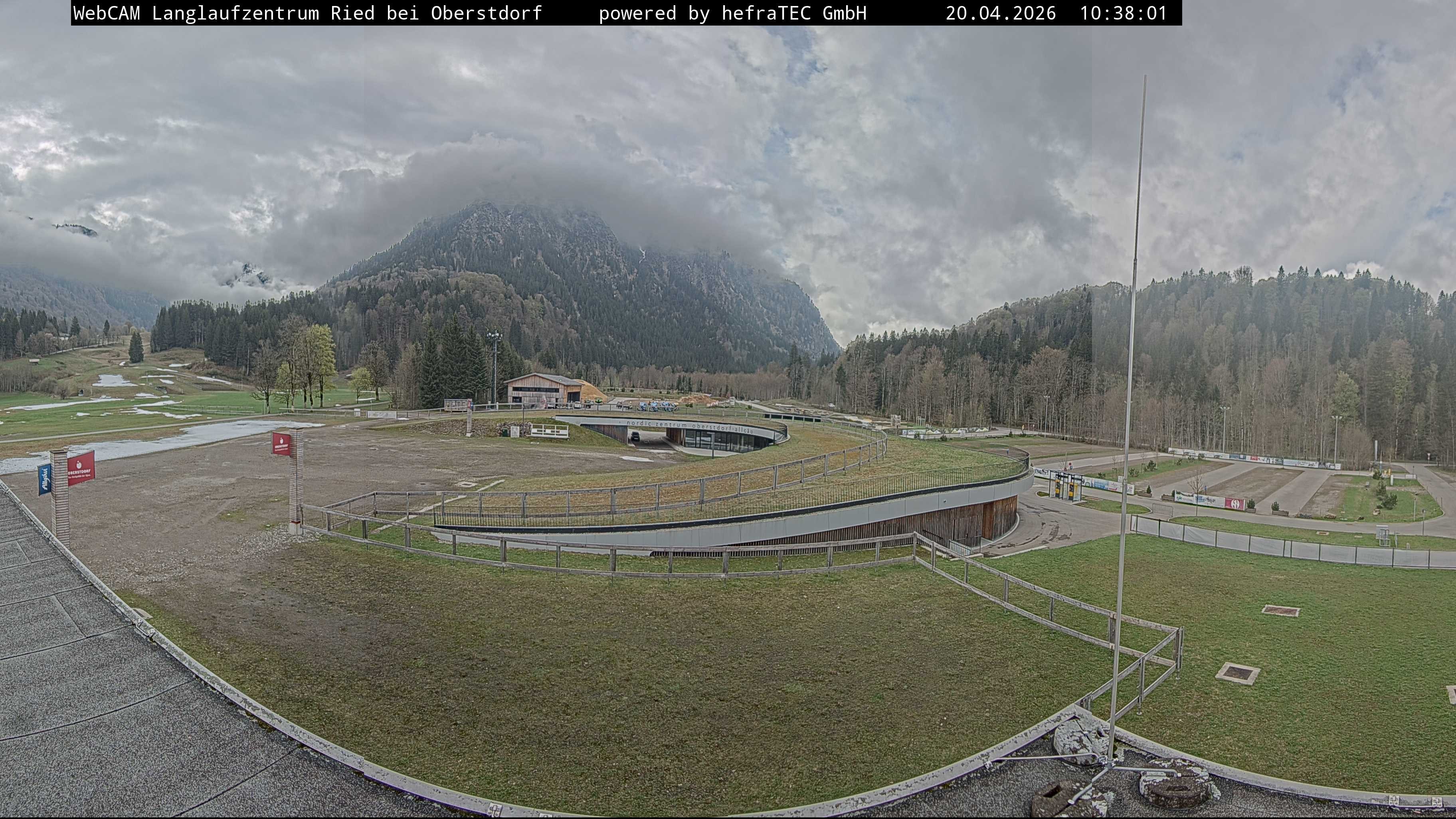 Archived image Webcam Cross Country Stadium, Oberstdorf