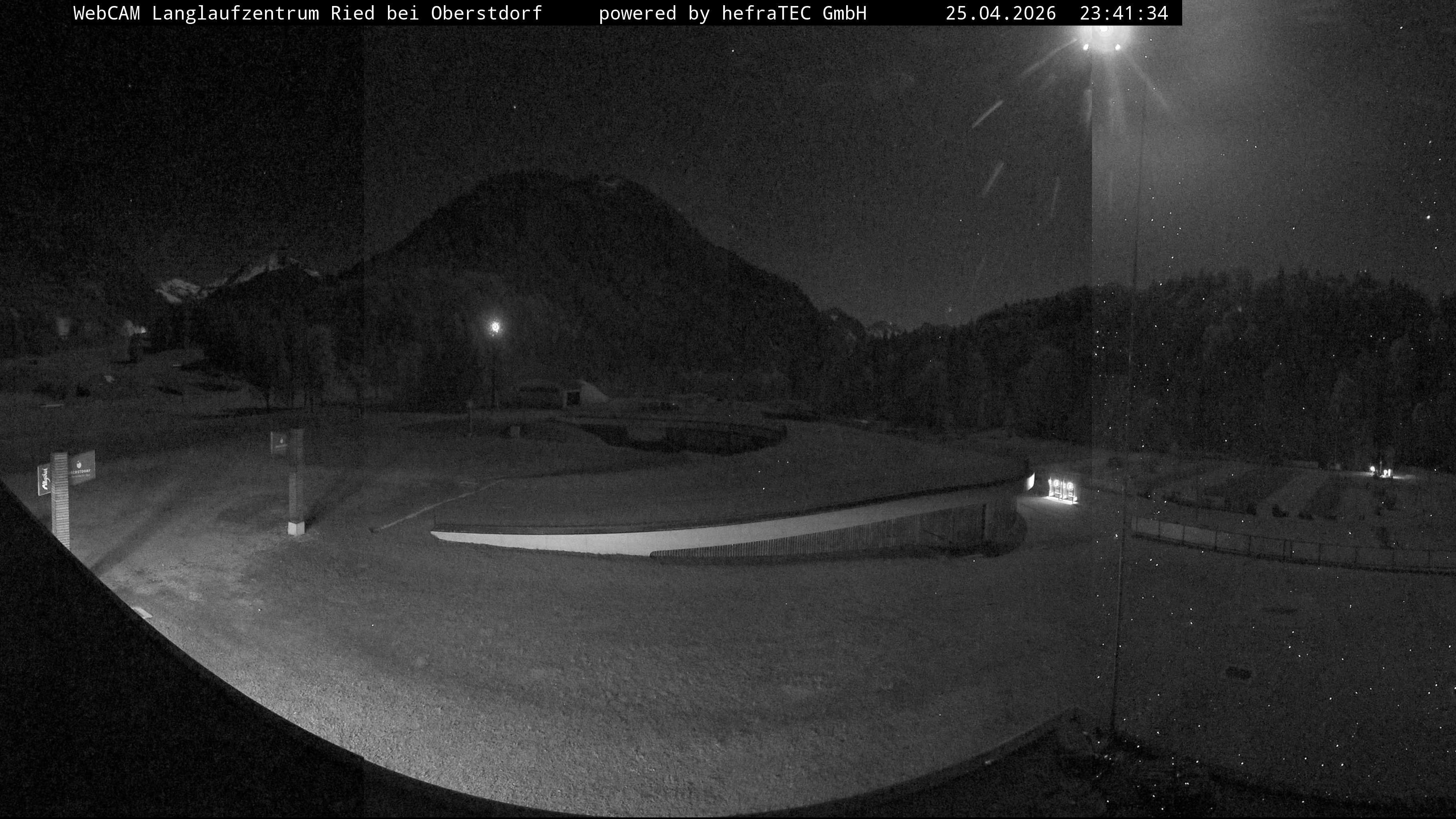 Archiv Foto Webcam Oberstdorf: Blick ins Langlaufstadion