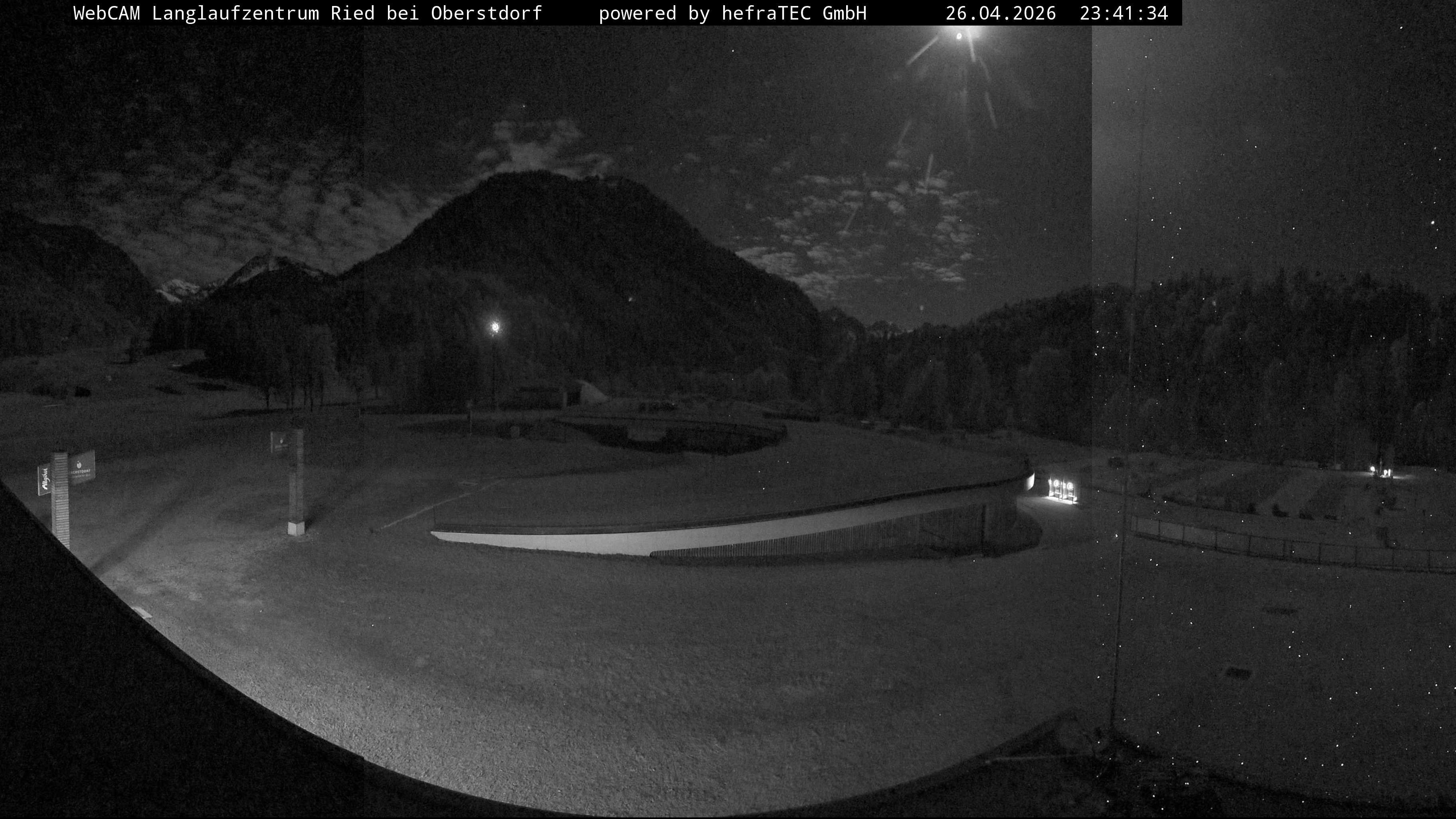 Archiv Foto Webcam Oberstdorf: Blick ins Langlaufstadion