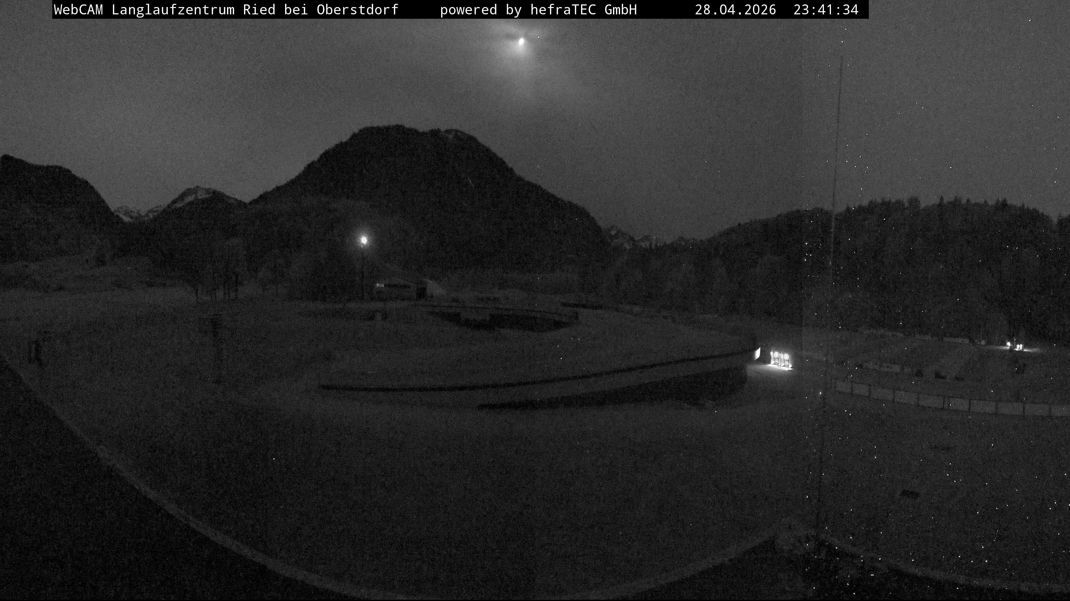 Archiv Foto Webcam Oberstdorf: Blick ins Langlaufstadion