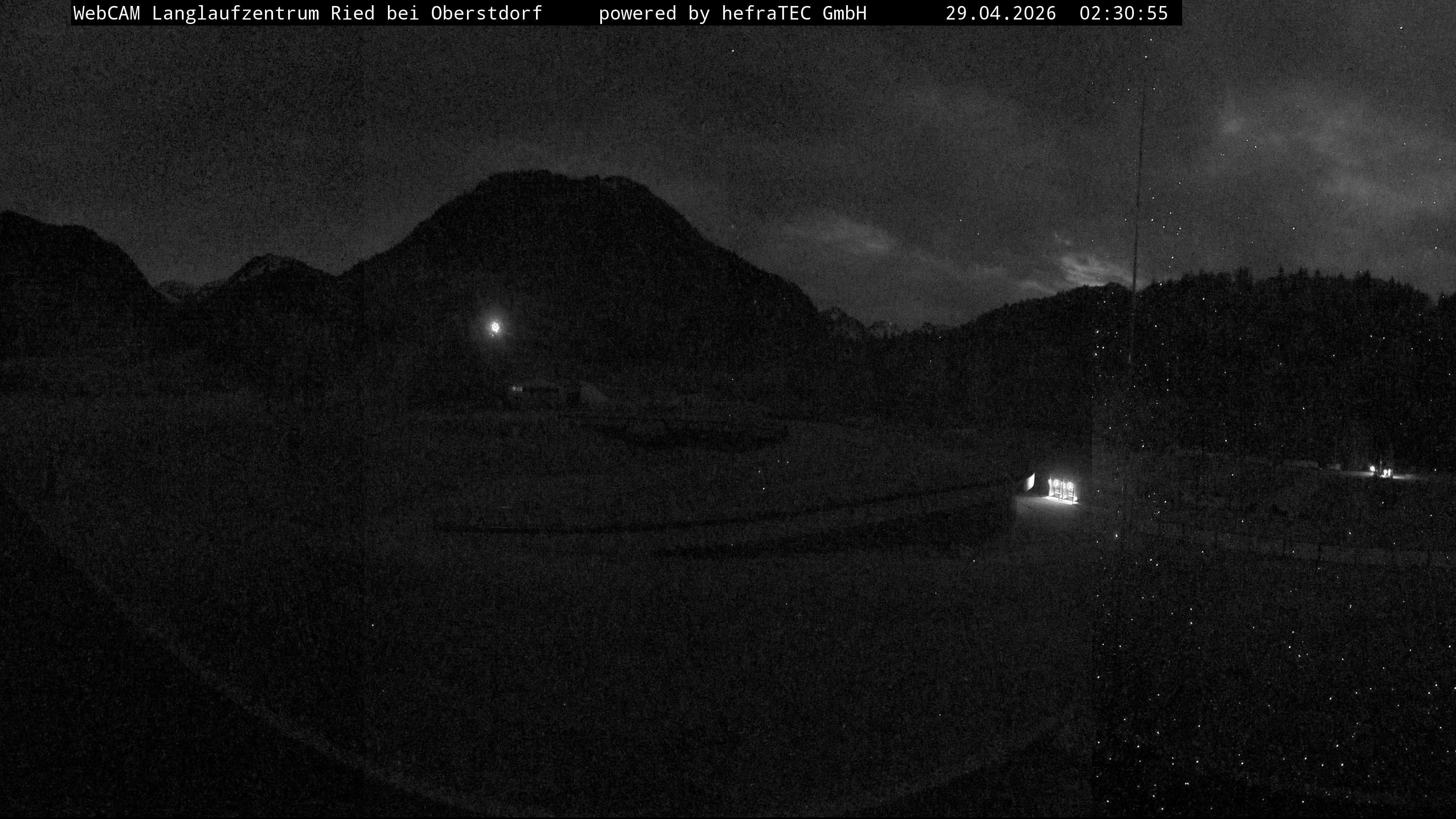 Archiv Foto Webcam Oberstdorf: Blick ins Langlaufstadion