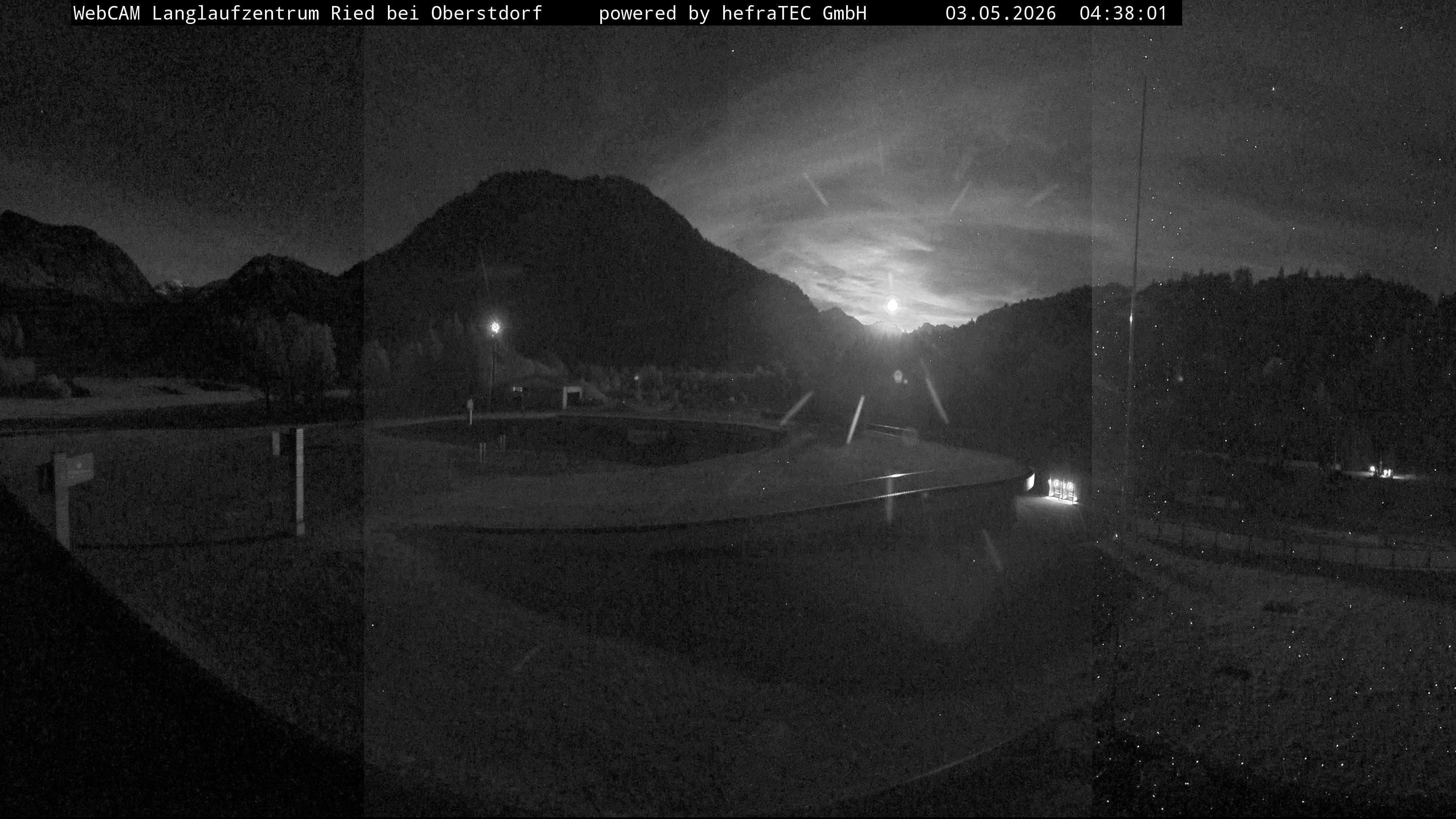 Archiv Foto Webcam Oberstdorf: Blick ins Langlaufstadion