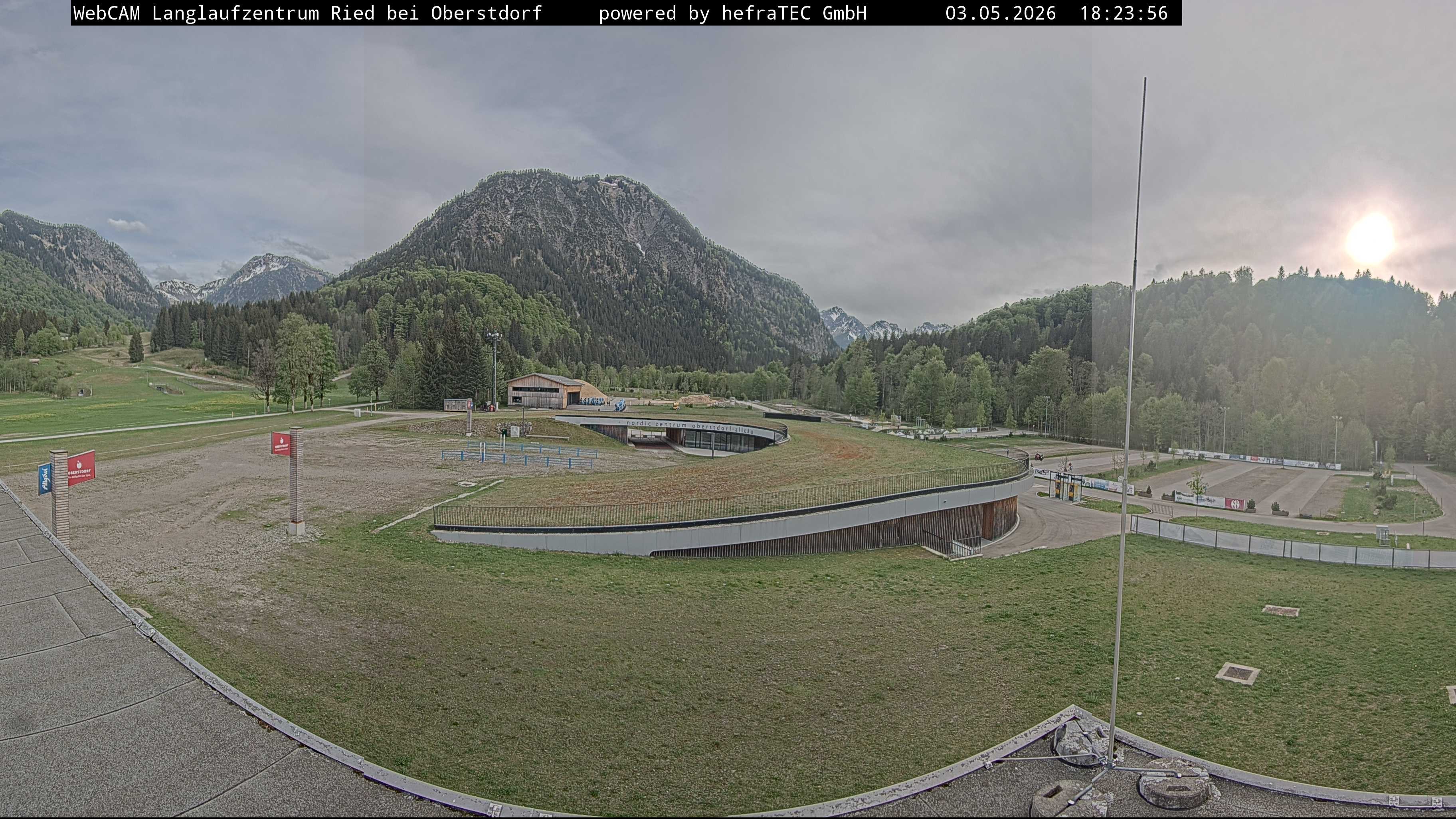 Archived image Webcam Cross Country Stadium, Oberstdorf