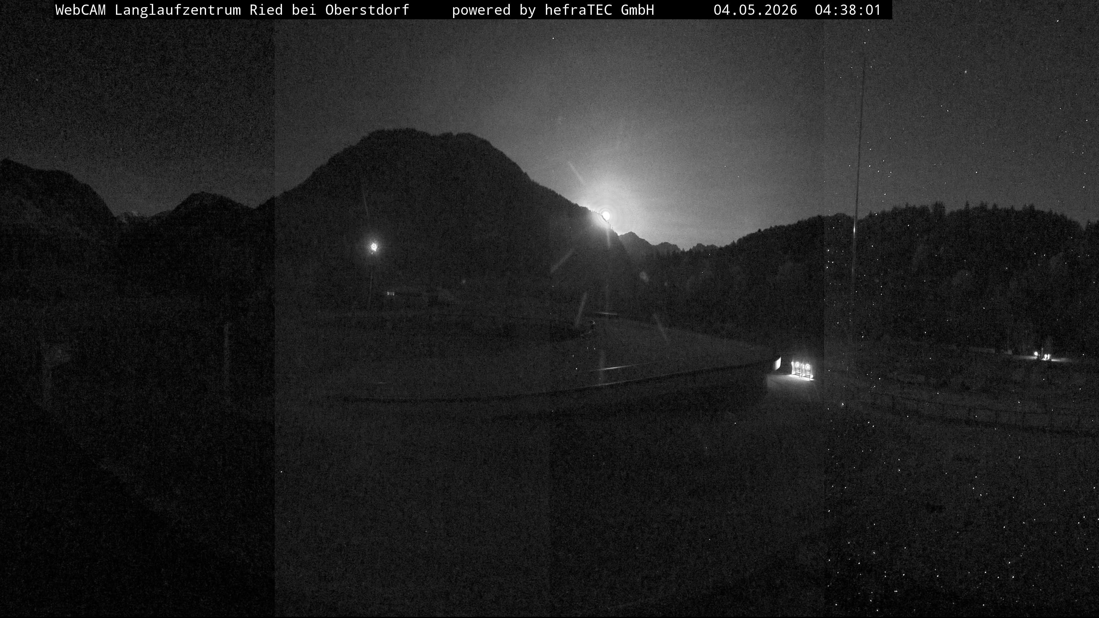 Archiv Foto Webcam Oberstdorf: Blick ins Langlaufstadion