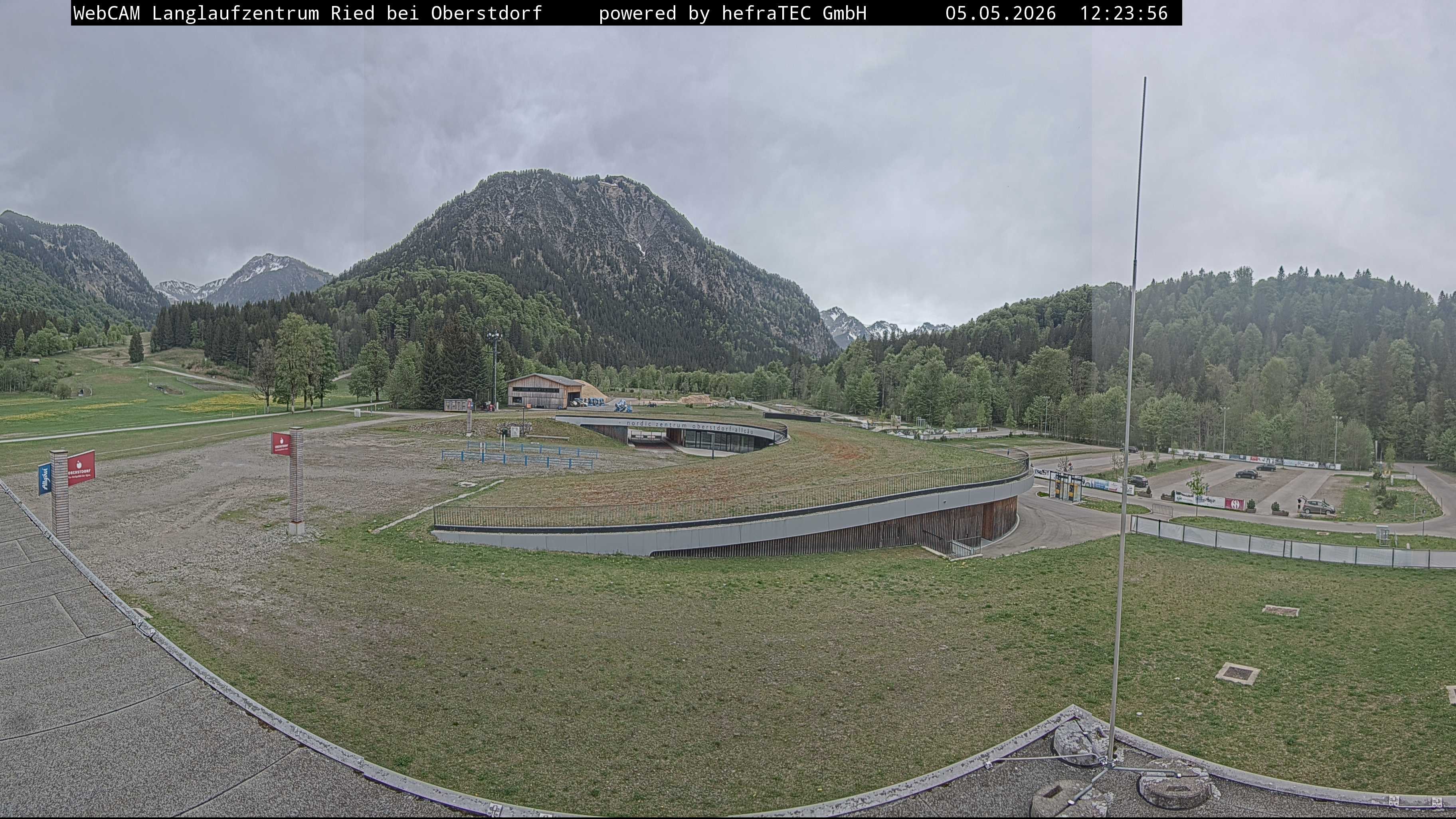Archived image Webcam Cross Country Stadium, Oberstdorf