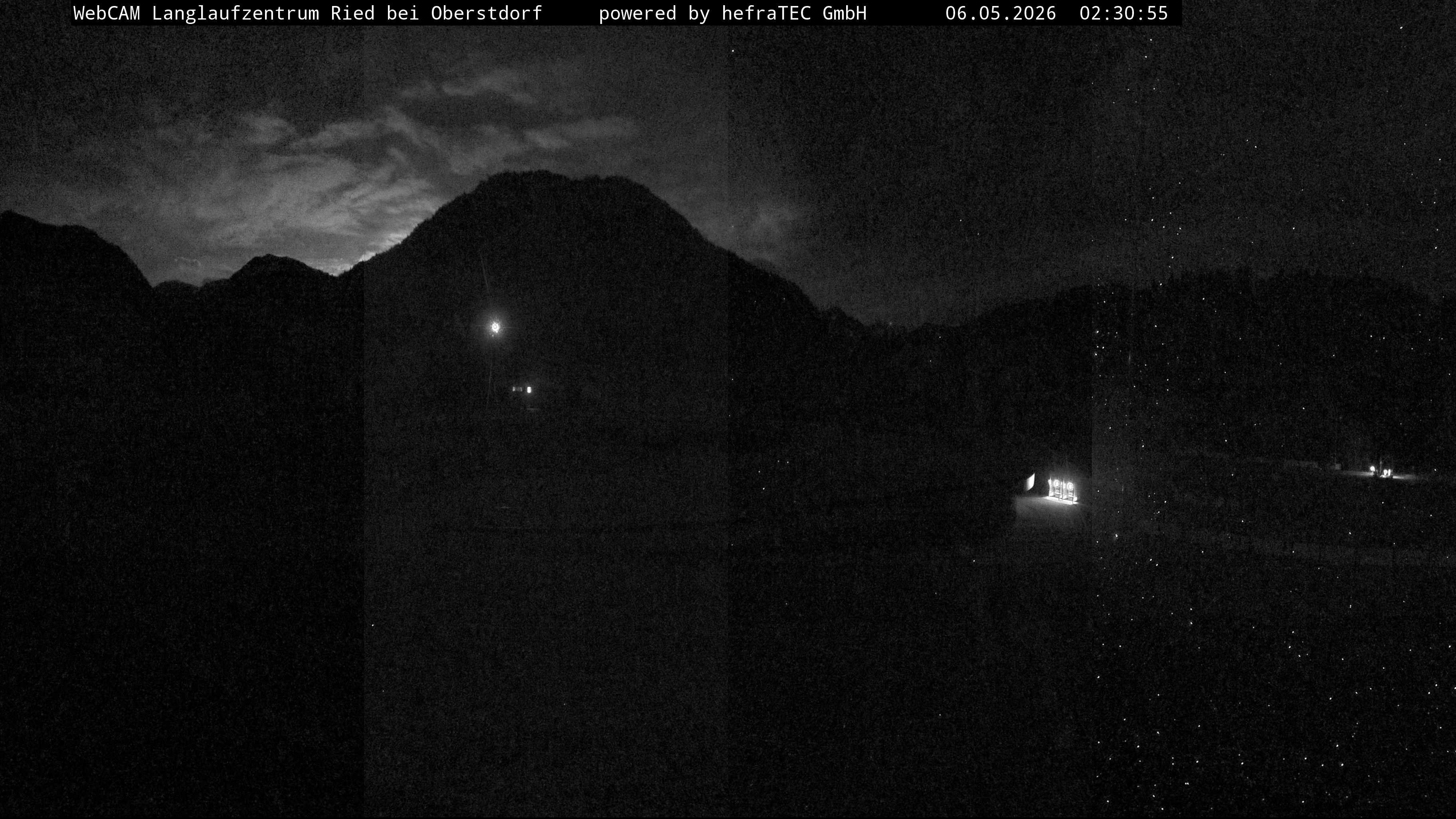 Archiv Foto Webcam Oberstdorf: Blick ins Langlaufstadion