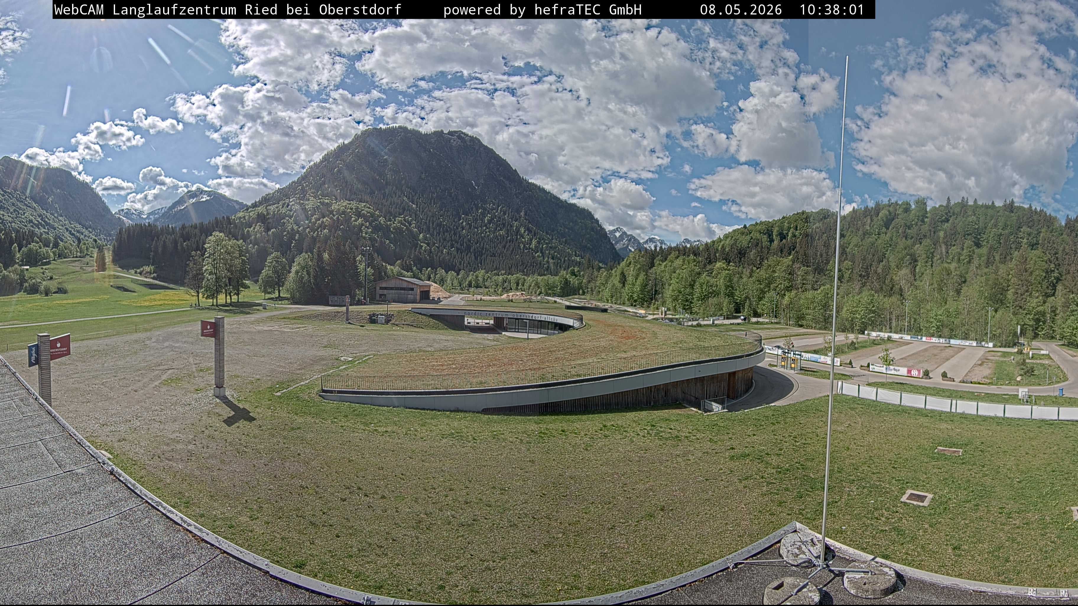 Archived image Webcam Cross Country Stadium, Oberstdorf
