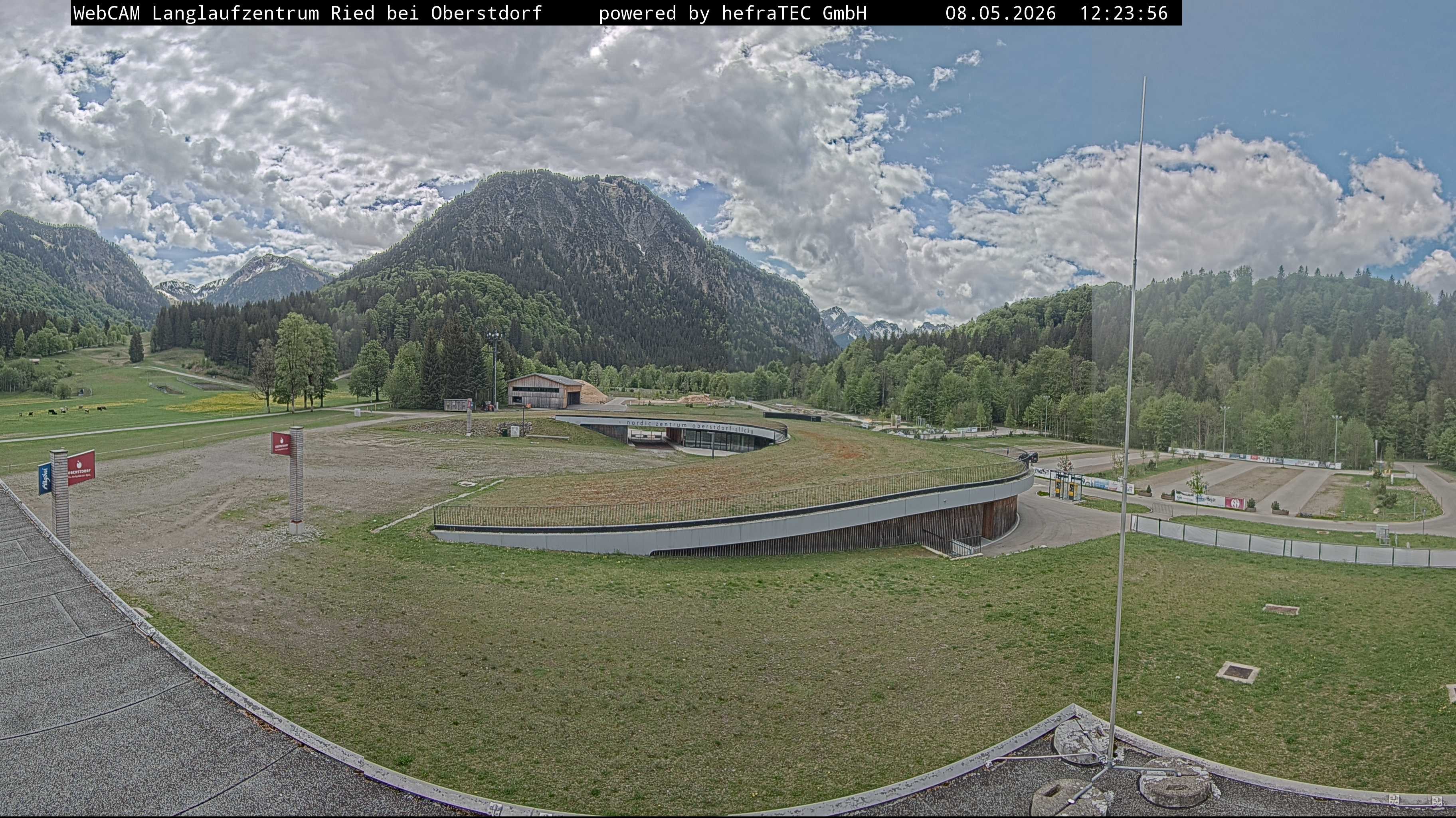 Archived image Webcam Cross Country Stadium, Oberstdorf