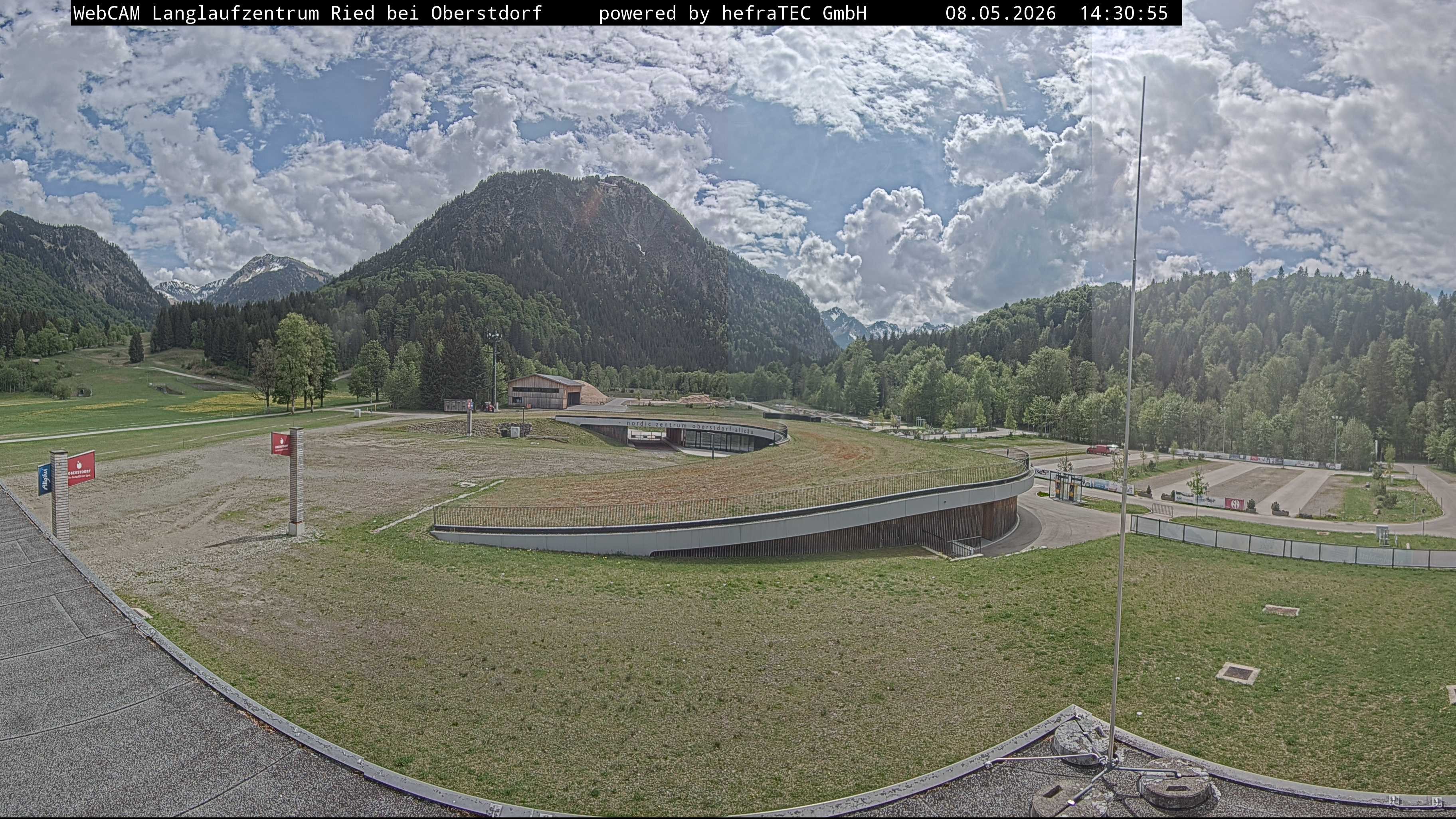 Archived image Webcam Cross Country Stadium, Oberstdorf