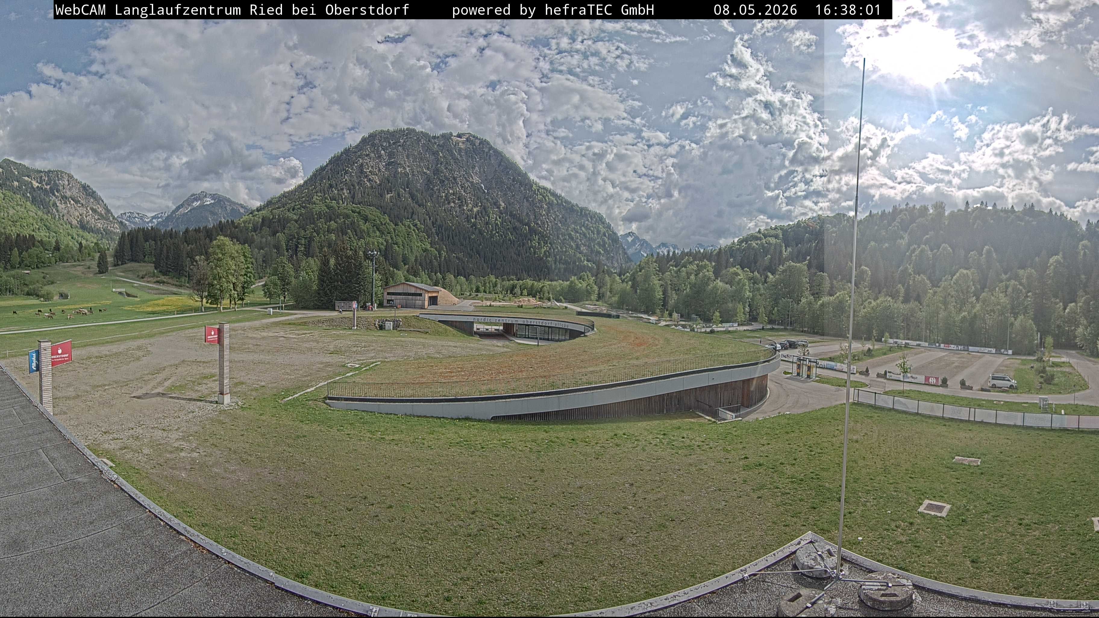 Archived image Webcam Cross Country Stadium, Oberstdorf