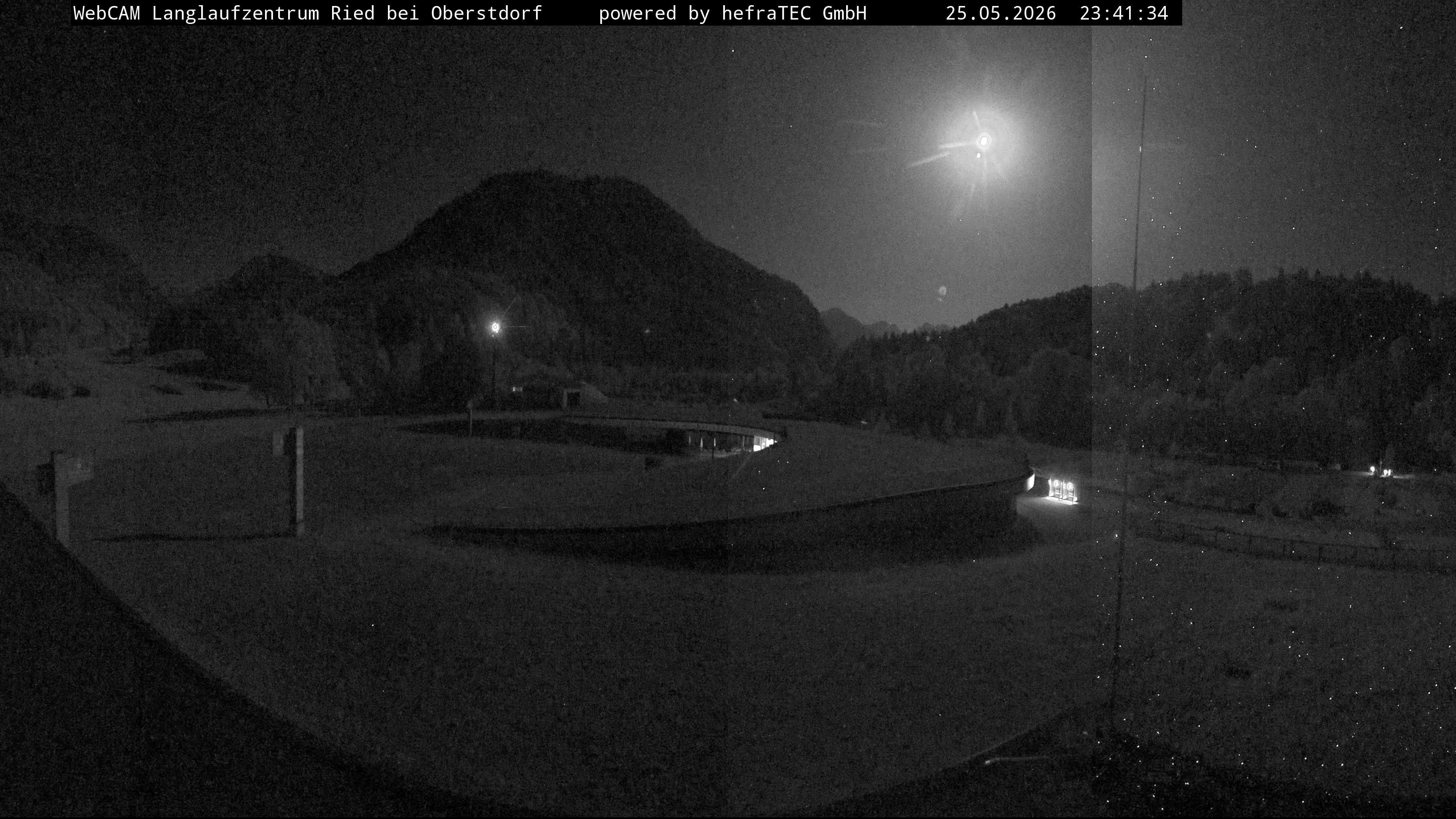 Archiv Foto Webcam Oberstdorf: Blick ins Langlaufstadion